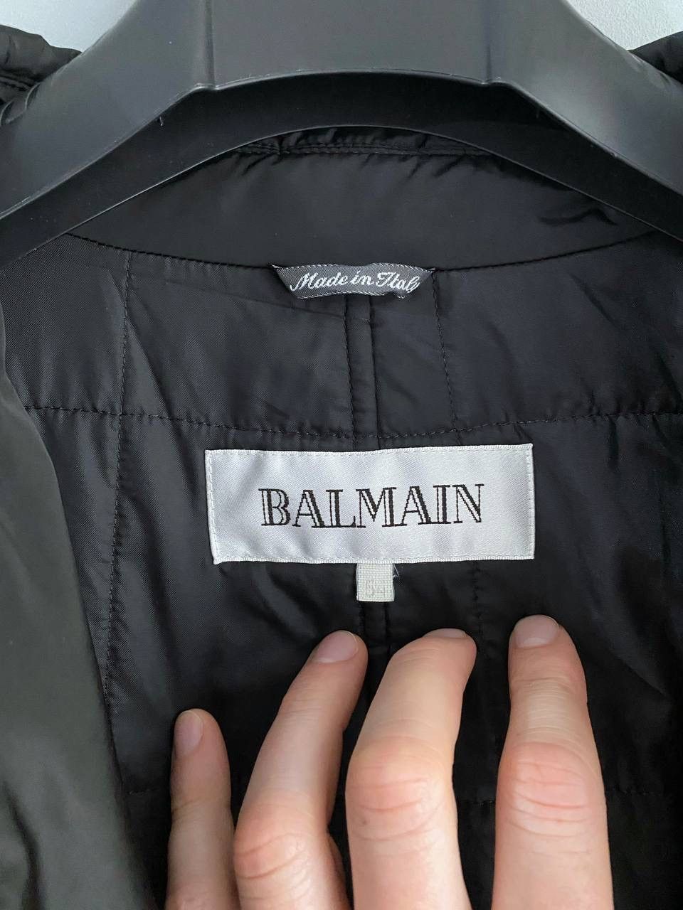 Balmain Balmain Men's Quilted Insulated Trench Coat, Size 54/XL-XXL Size US XXL / EU 58 / 5 - 12 Thumbnail