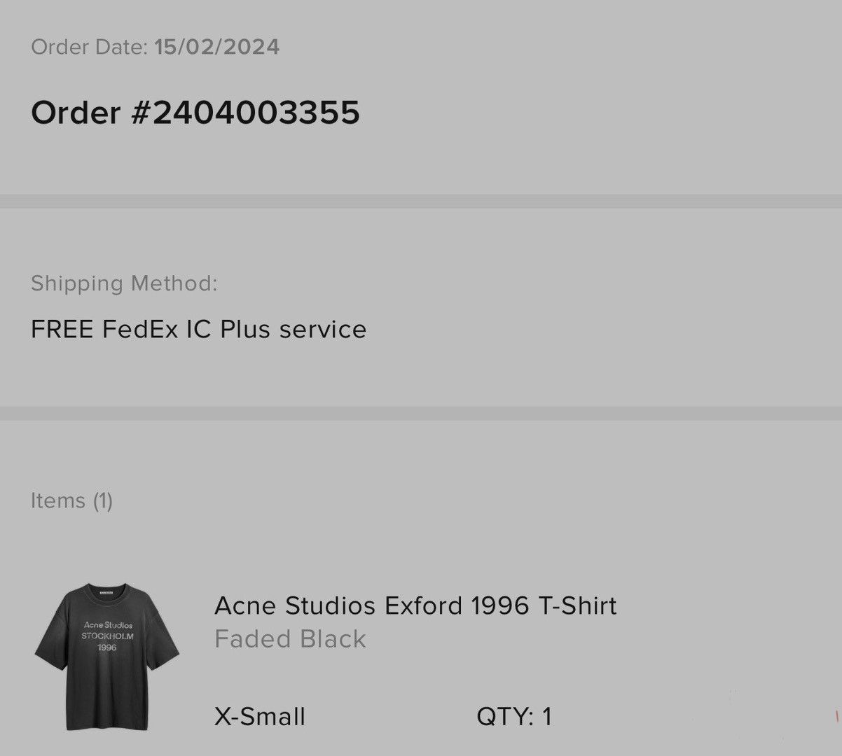 Acne Studios Acne Studios Logo T Shirt Size XS Black Size US M / EU 48-50 / 2 - 4 Thumbnail