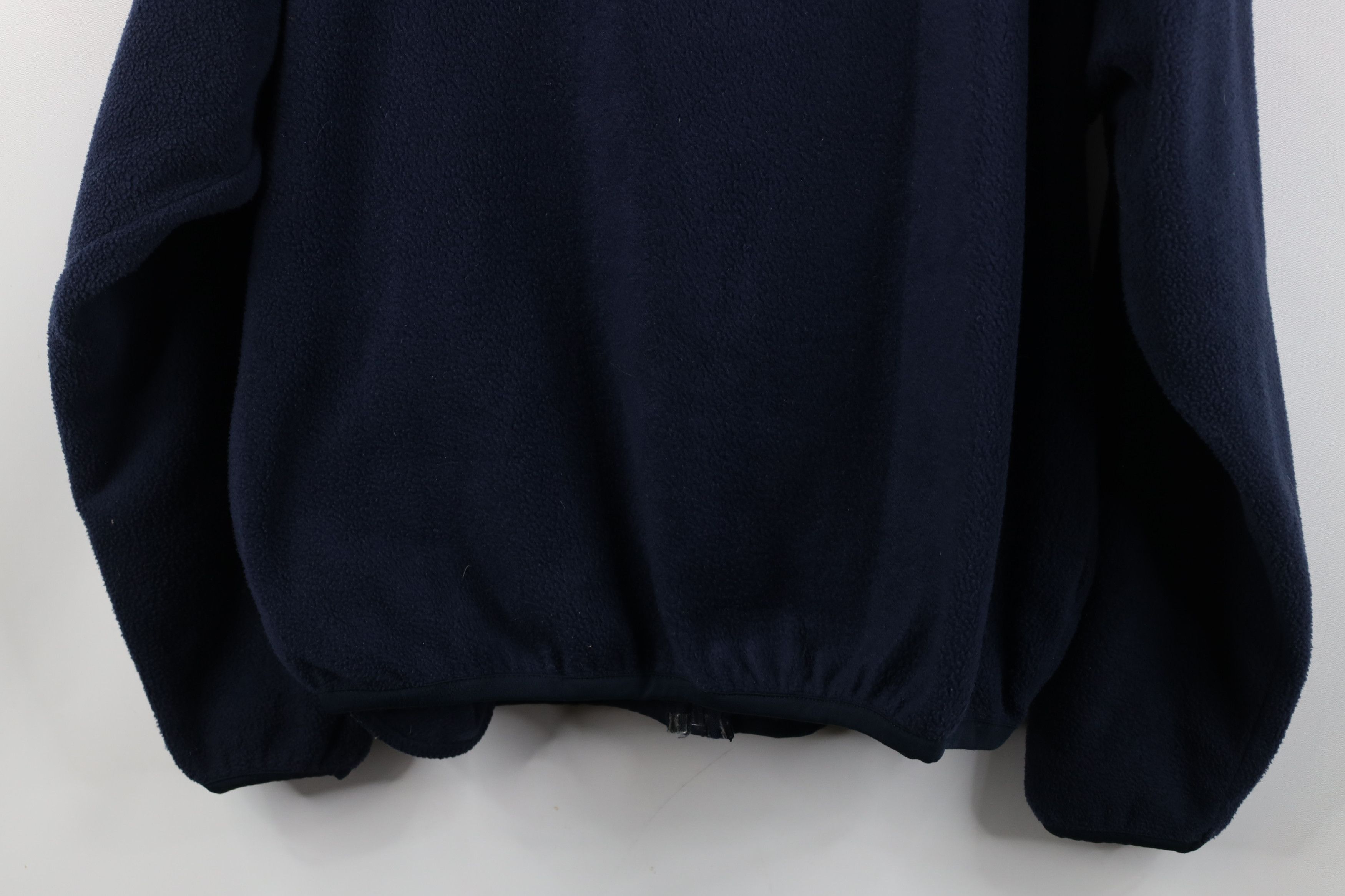 Vintage Vintage 90s University of Michigan Fleece Zip Jacket Blue Size US M / EU 48-50 / 2 - 15 Thumbnail