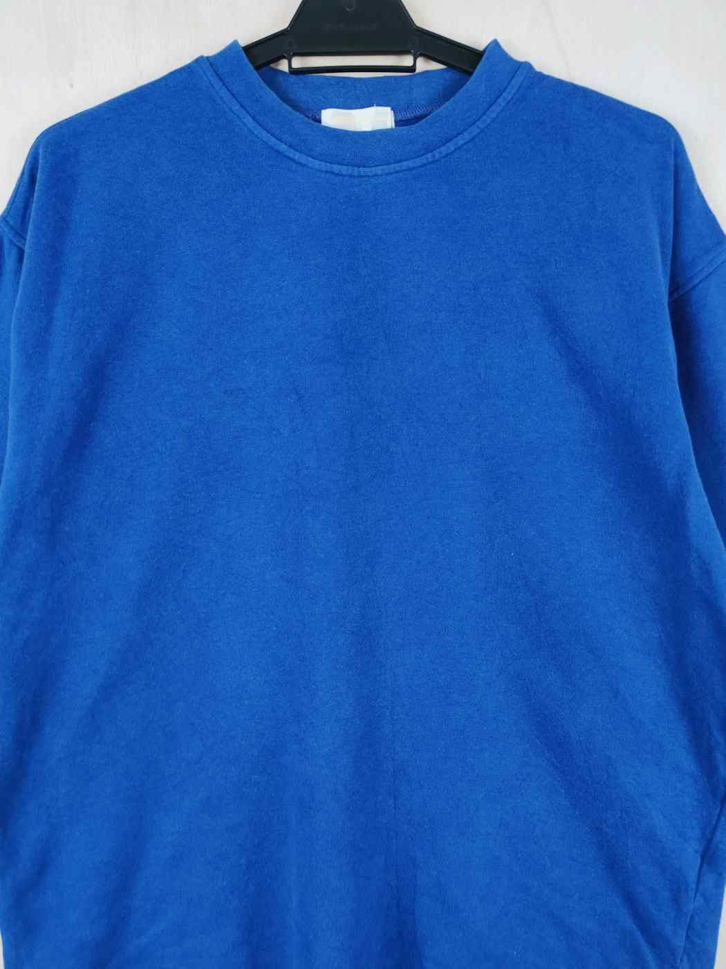 Japanese Brand Otto Collection Blue Long Sleeve T-Shirts #S2590 Size US L / EU 52-54 / 3 - 8 Thumbnail