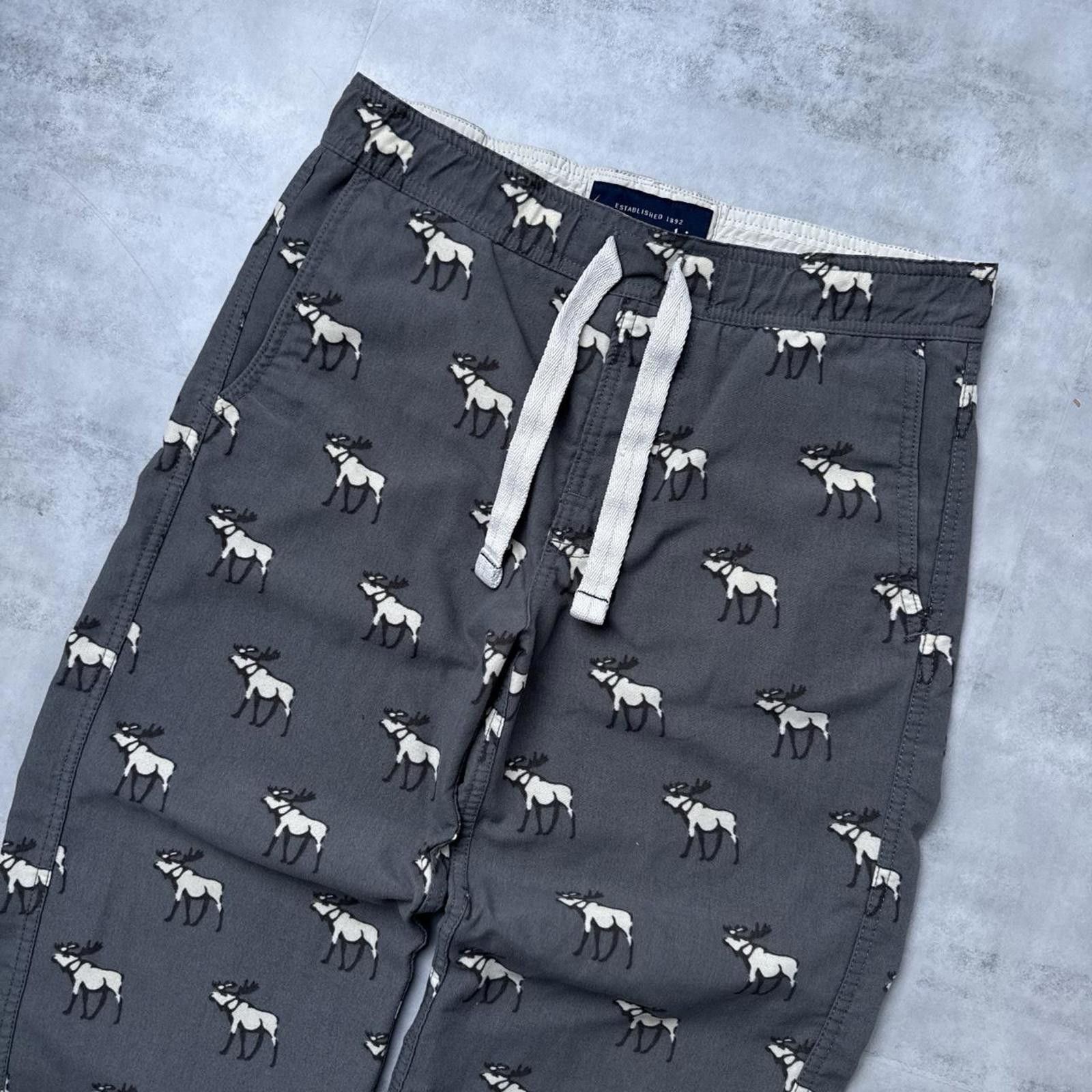 Abercrombie & Fitch Y2K Abercrombie & Fitch grey sweatpants 00s Size 32" / US 10 / IT 46 - 6 Thumbnail
