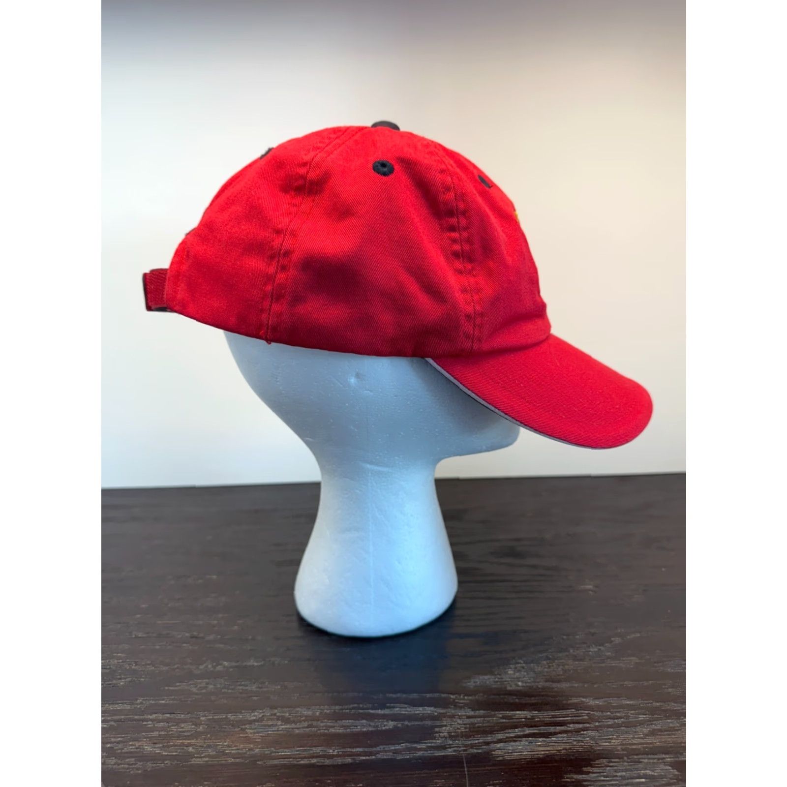Imperial Imperial Hat Mens One Size Red Twill Adjustable Ryder Cup Golf Baseball Cap Sports Size ONE SIZE - 3 Thumbnail