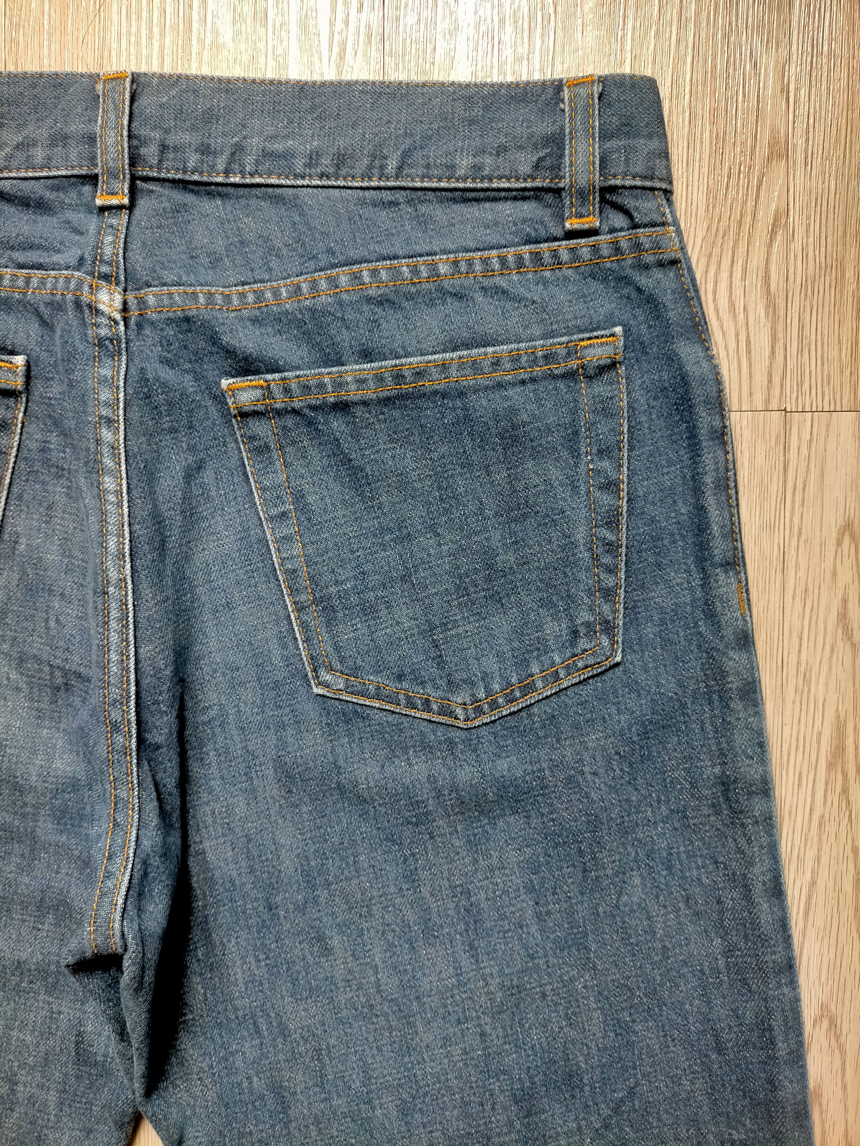 Helmut Lang Vintage 1998 Helmut Lang Italy Denim Pants Size US 31 - 13 Thumbnail