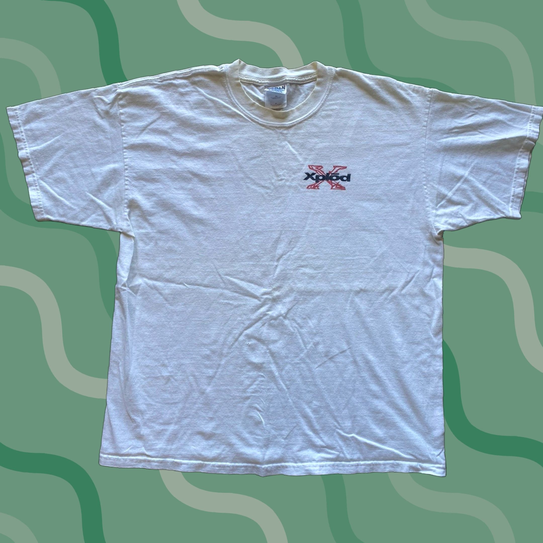 Gildan VINTAGE Sony Xplod Ralph Steadman T Shirt White Men XL My Music Does The Driving Mens Shirts White XL Sony Xplod Steadman Size US XL / EU 56 / 4 - 1 Thumbnail