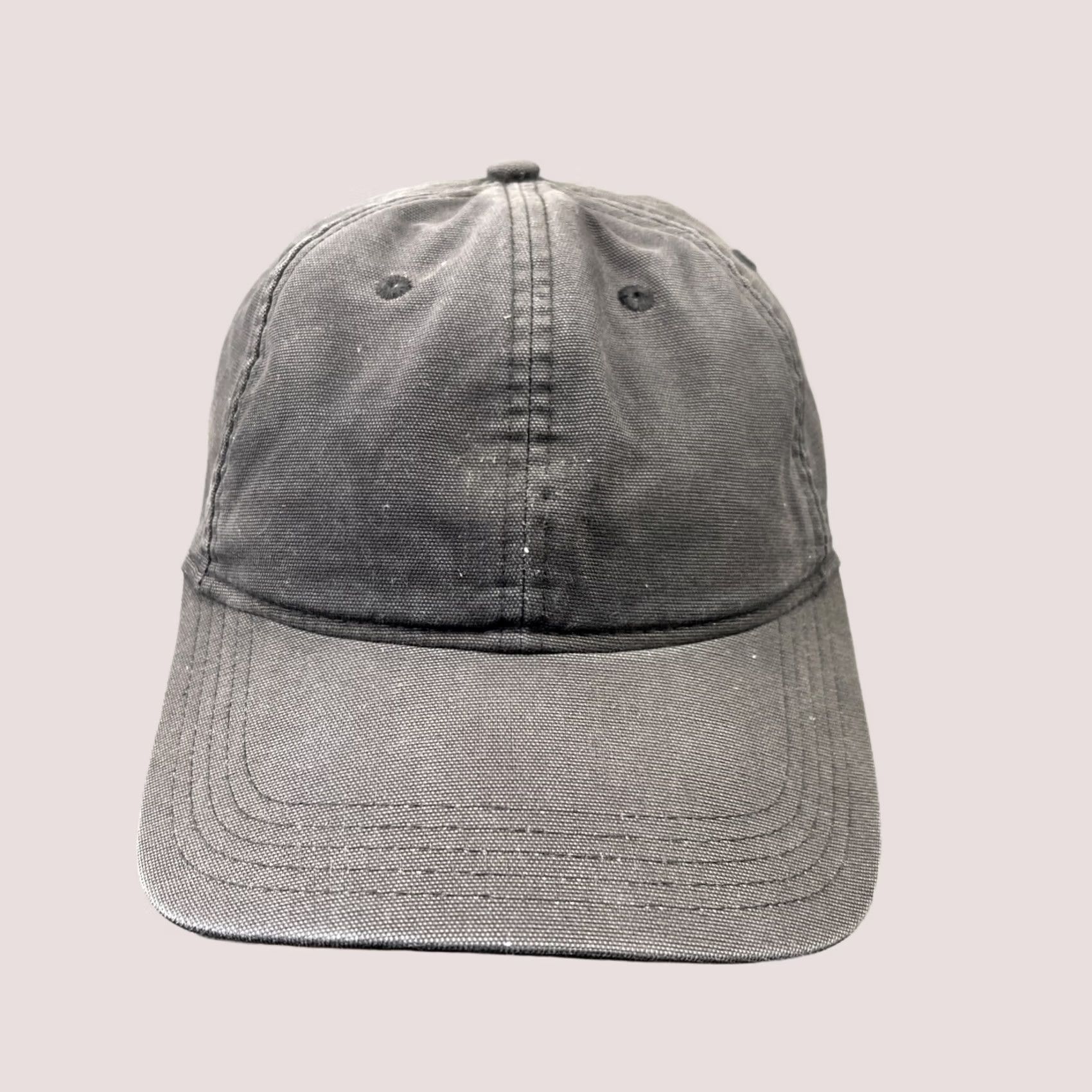 Carhartt Carhartt Hat Cap Mens Adjustable Black Canvas 6 Panel Workwear Strap Back Fade Size ONE SIZE - 1 Thumbnail