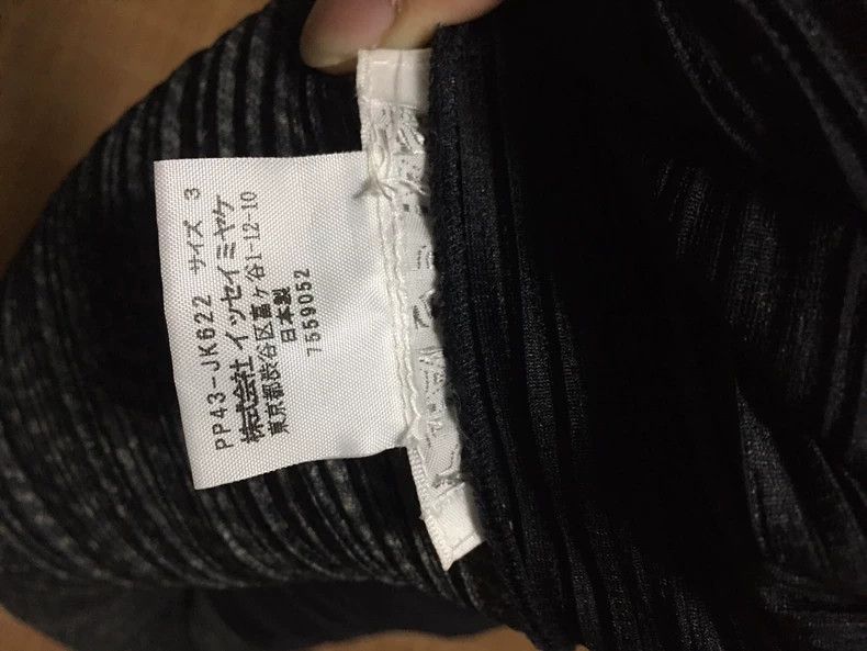 Issey Miyake Issey Miyake size:3 Black pocket patchwork top Size XS / US 0-2 / IT 36-38 - 4 Thumbnail