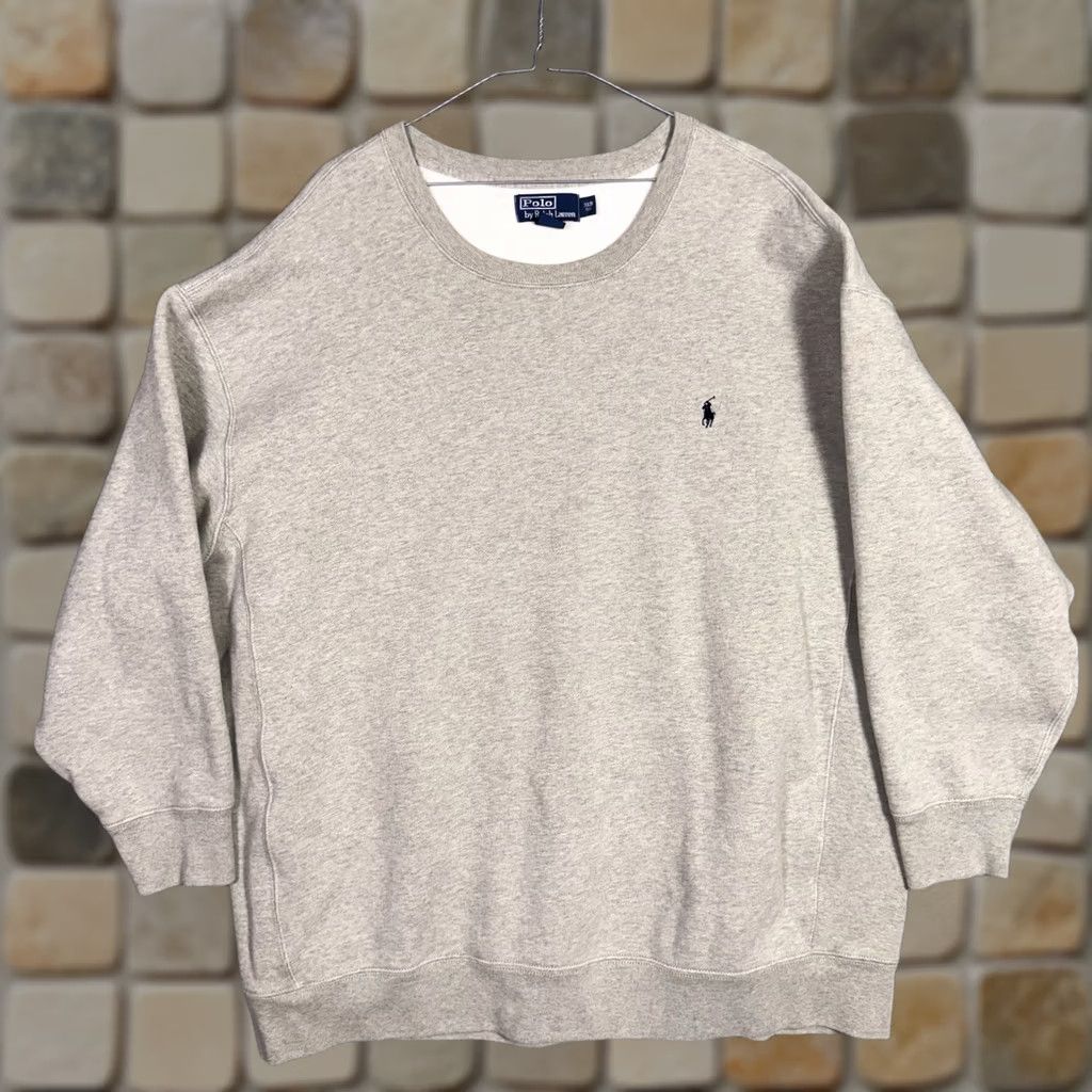 Polo Ralph Lauren VINTAGE Polo Ralph Lauren Sweatshirt Crewneck Pulllover Pony 3XB Big 3XL Mens Size US XXL / EU 58 / 5 - 1 Thumbnail