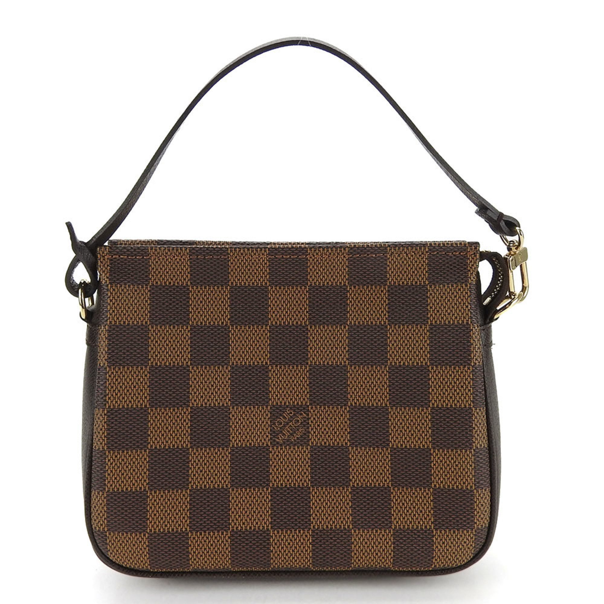 image of Louis Vuitton Pouch Truth Makeup N51982 Damier Bag In Women's Louis Vuitton Damie in Damier Canvas