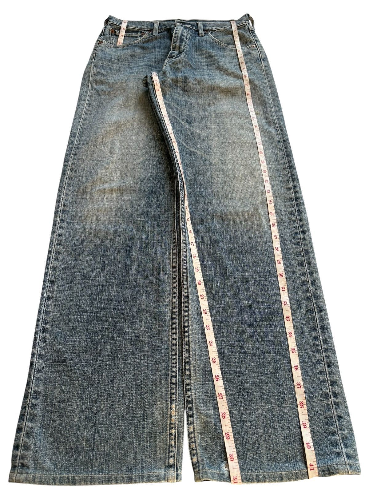Levi's Vintage 90 Levis 503 Sick Mud Distressed Loose Baggy Jeans Size US 29 - 13 Thumbnail