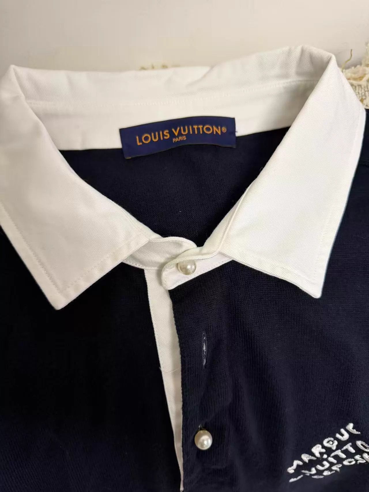 Louis Vuitton LV x Pharrell 4L polo 99 new 1 button missing Size 4XL / US 24-26 - 2 Thumbnail