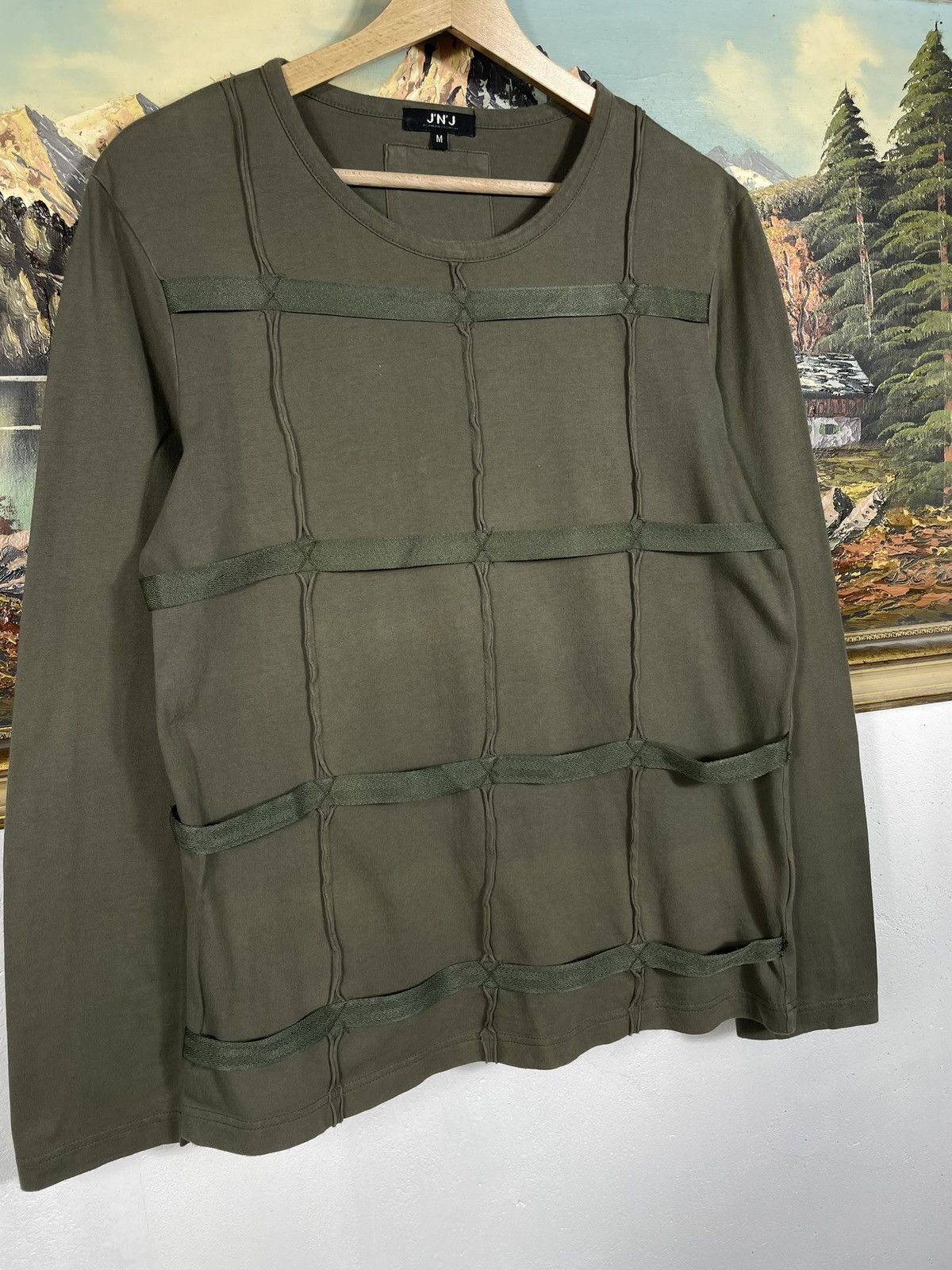 Japanese Brand Vintage Y2k Avant Garde Longsleeve Bondage Parachute Cyber Size US M / EU 48-50 / 2 - 4 Thumbnail