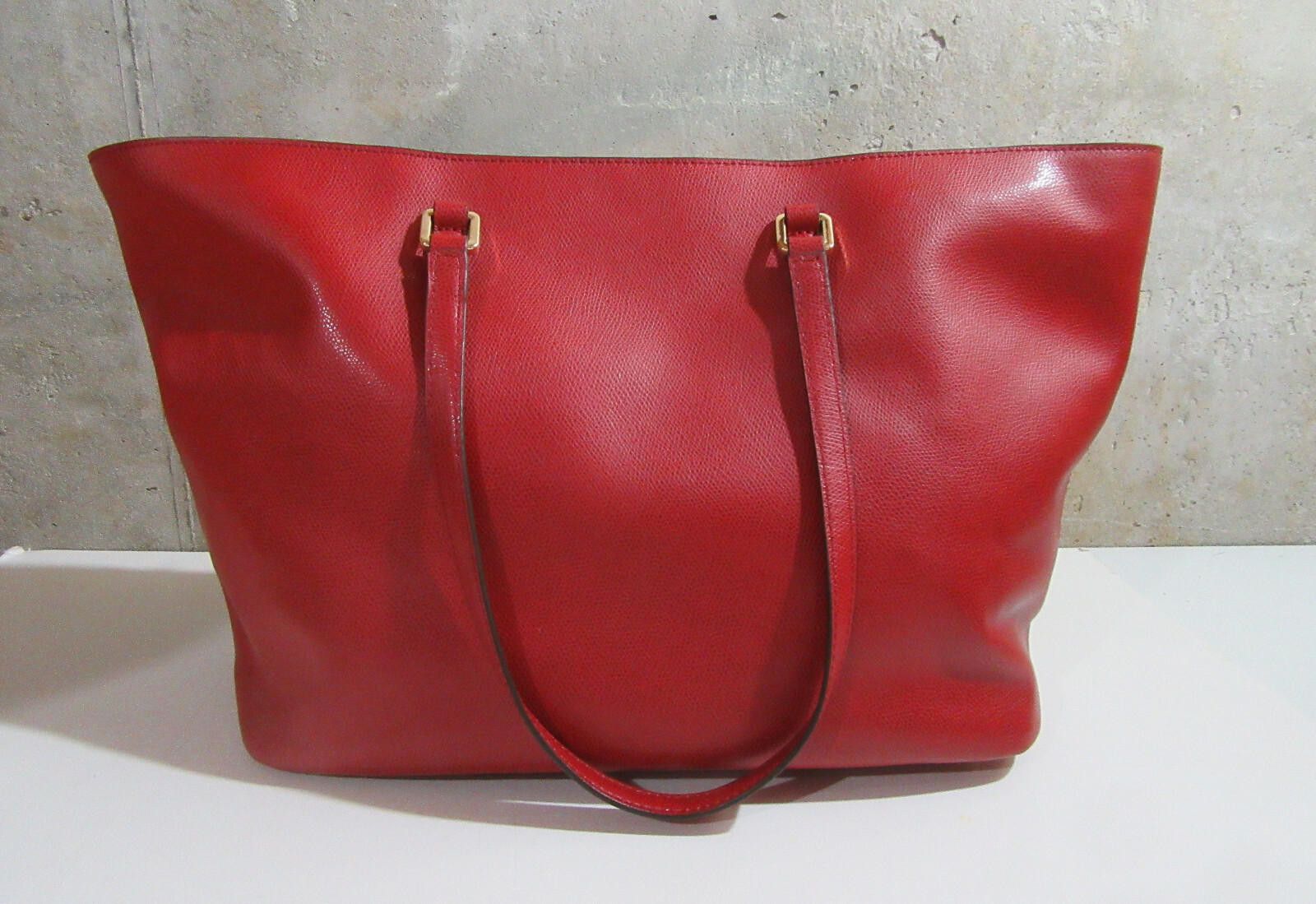 Lauren Ralph Lauren Lauren Ralph Lauren Whitby Leather Pocket Tote Purse Handbag Size ONE SIZE - 4 Thumbnail