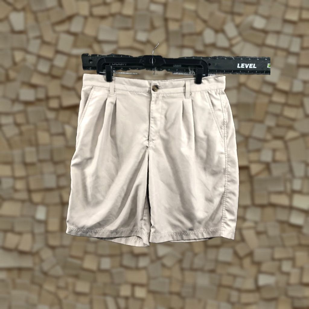 Vintage Columbia Shorts Mens 34 Chino Mid Wash Beige Regular 5-Pocket Denim? Size US 34 / EU 50 - 1 Thumbnail