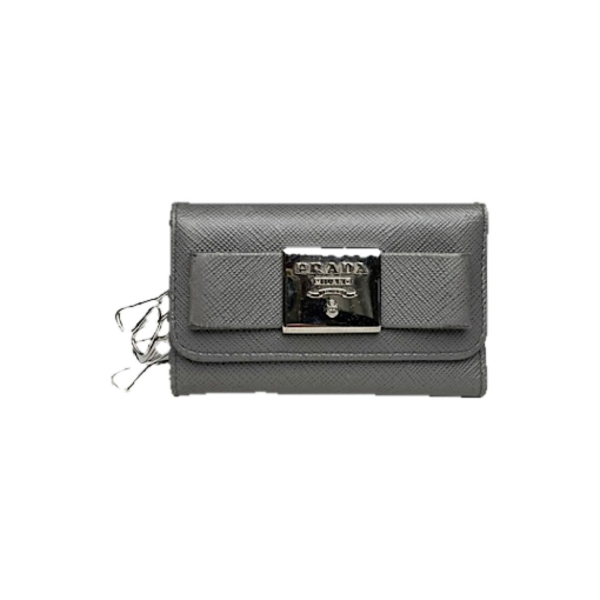 Prada Blue Leather Purse Size ONE SIZE - 1 Thumbnail