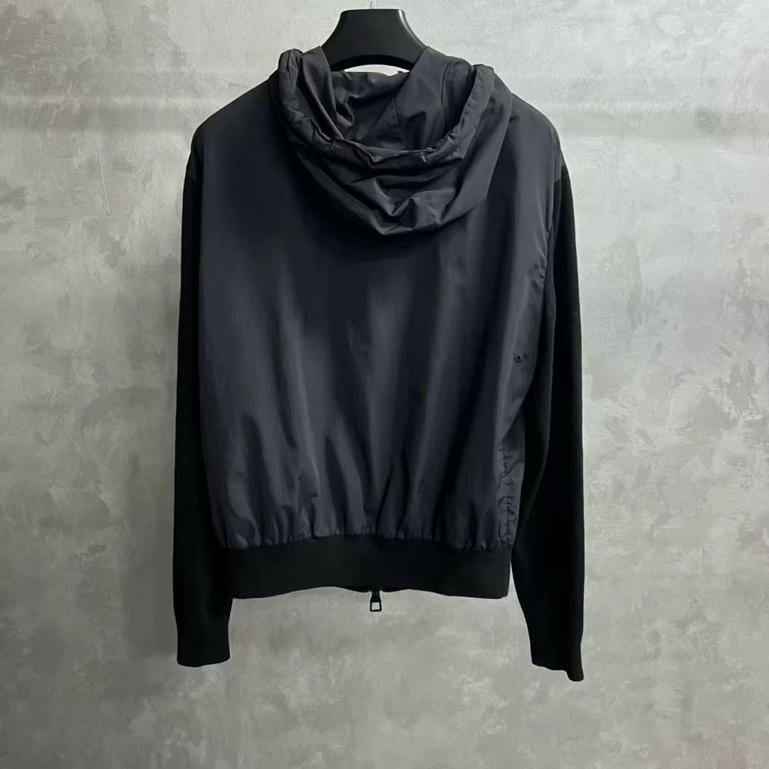 Louis Vuitton black embroidered hooded casual jacket Size US S / EU 44-46 / 1 - 2 Thumbnail
