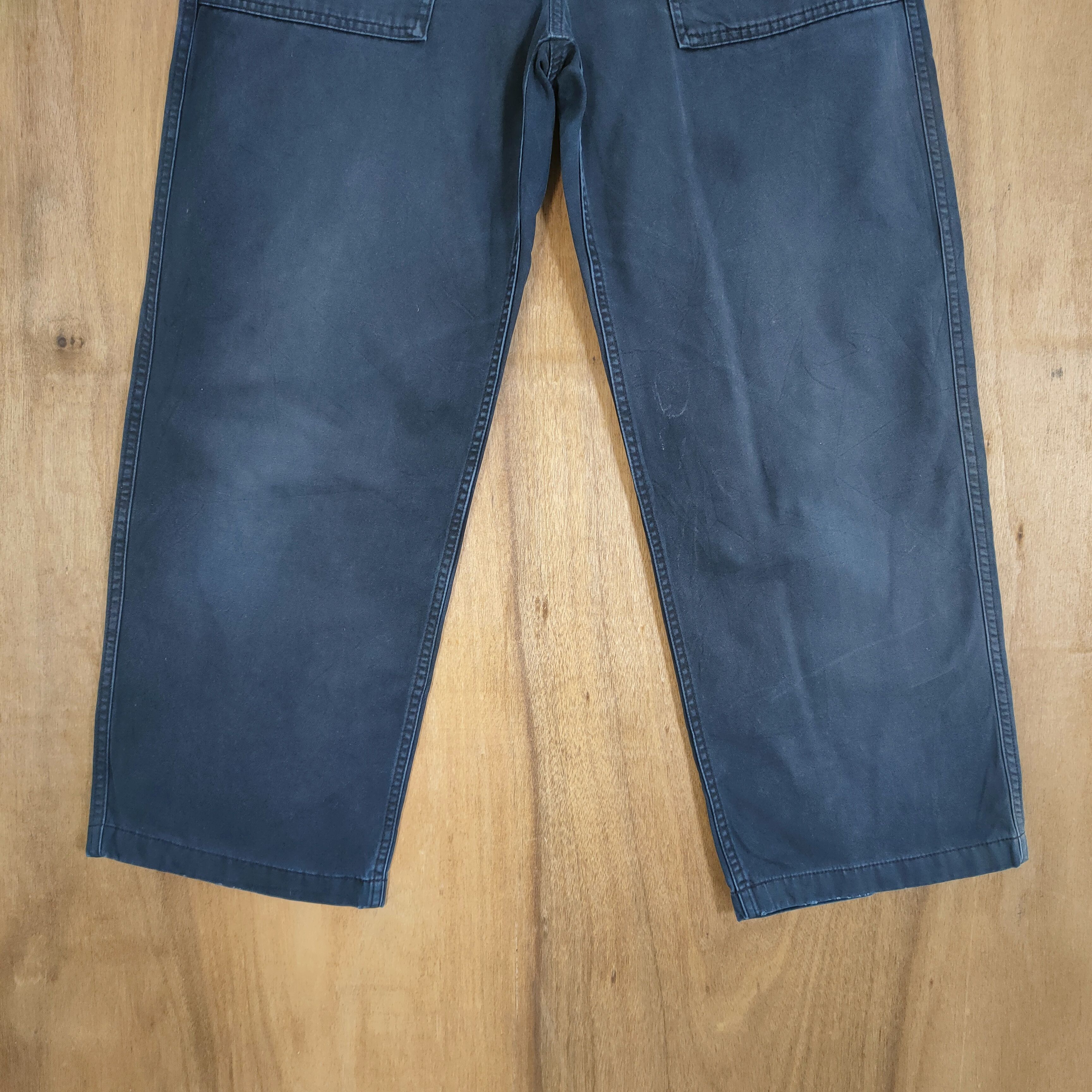 Japanese Brand JAPANESE GU DARK BLUE TROUSERS BUSH PANTS Size US 32 / EU 48 - 5 Thumbnail