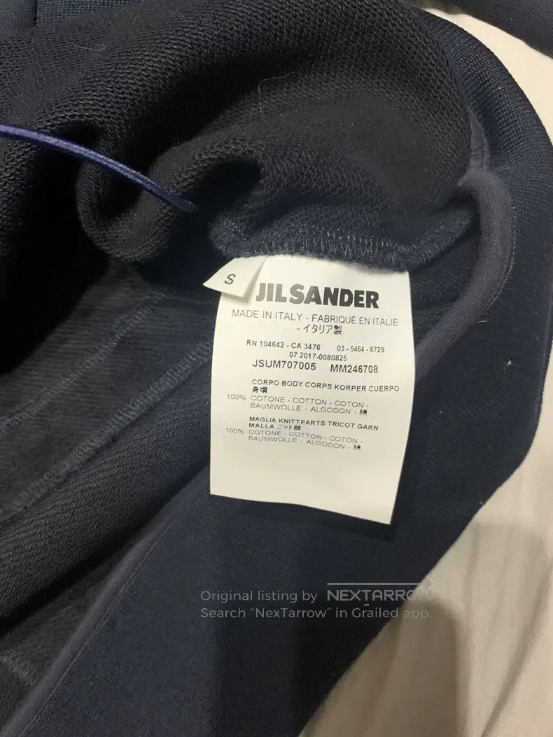 Jil Sander Jil Sander size 46 Runway Drawstring Sweatshirt Jacket Size US S / EU 44-46 / 1 - 4 Thumbnail
