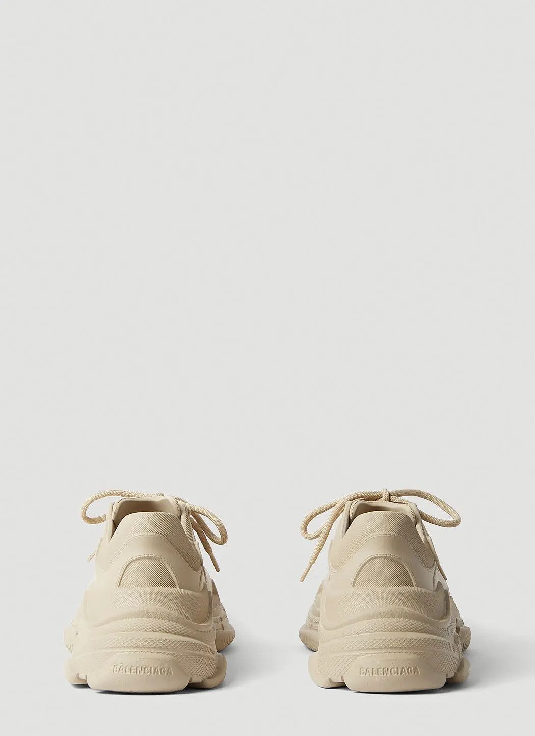 Balenciaga o1bcso1str1224 Triple S Mold Sneakers in Beige Size US 6 / IT 36 - 4 Thumbnail