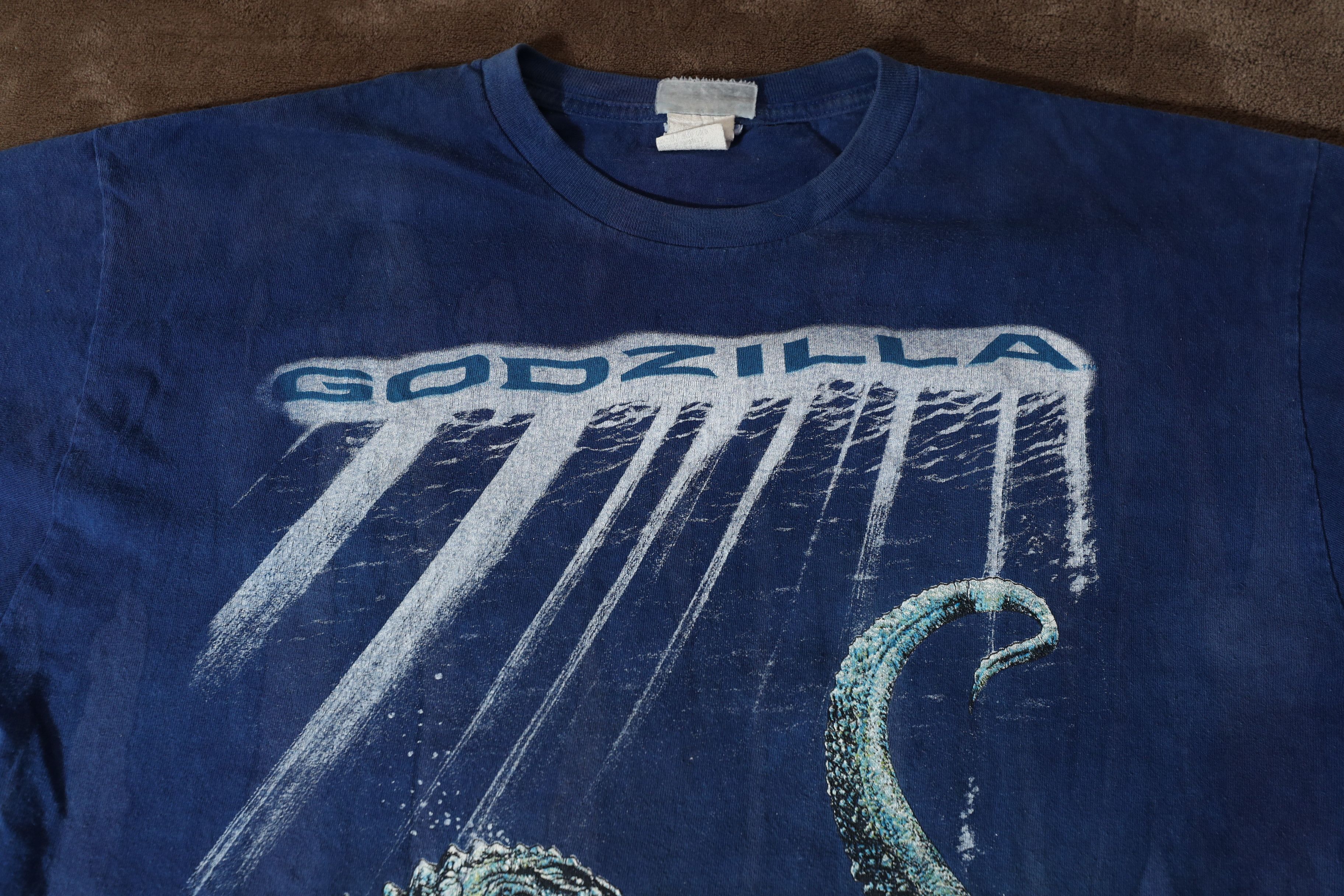 Vintage Vintage Rare 1998 Godzilla T-shirt (XL) Size US XL / EU 56 / 4 - 4 Thumbnail