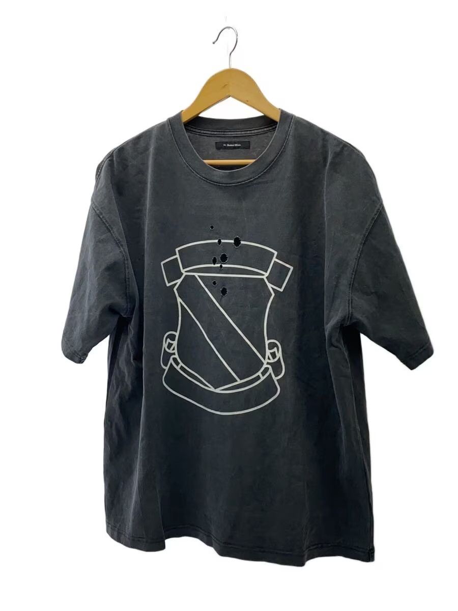 Japanese Brand × Number (N)ine × Takahiromiyashita The Soloist. Rare A/W 01 Number  Nine Shield Crest Bullet Hole T-Shirt