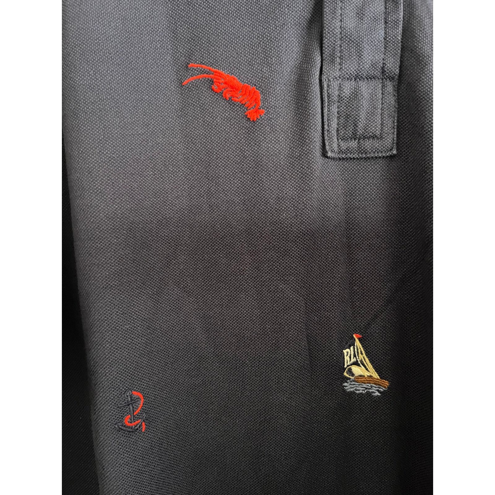 Polo Ralph Lauren Polo Ralph Lauren knit Oxford shirt embroidered nautical XLT Size US XL / EU 56 / 4 - 3 Thumbnail