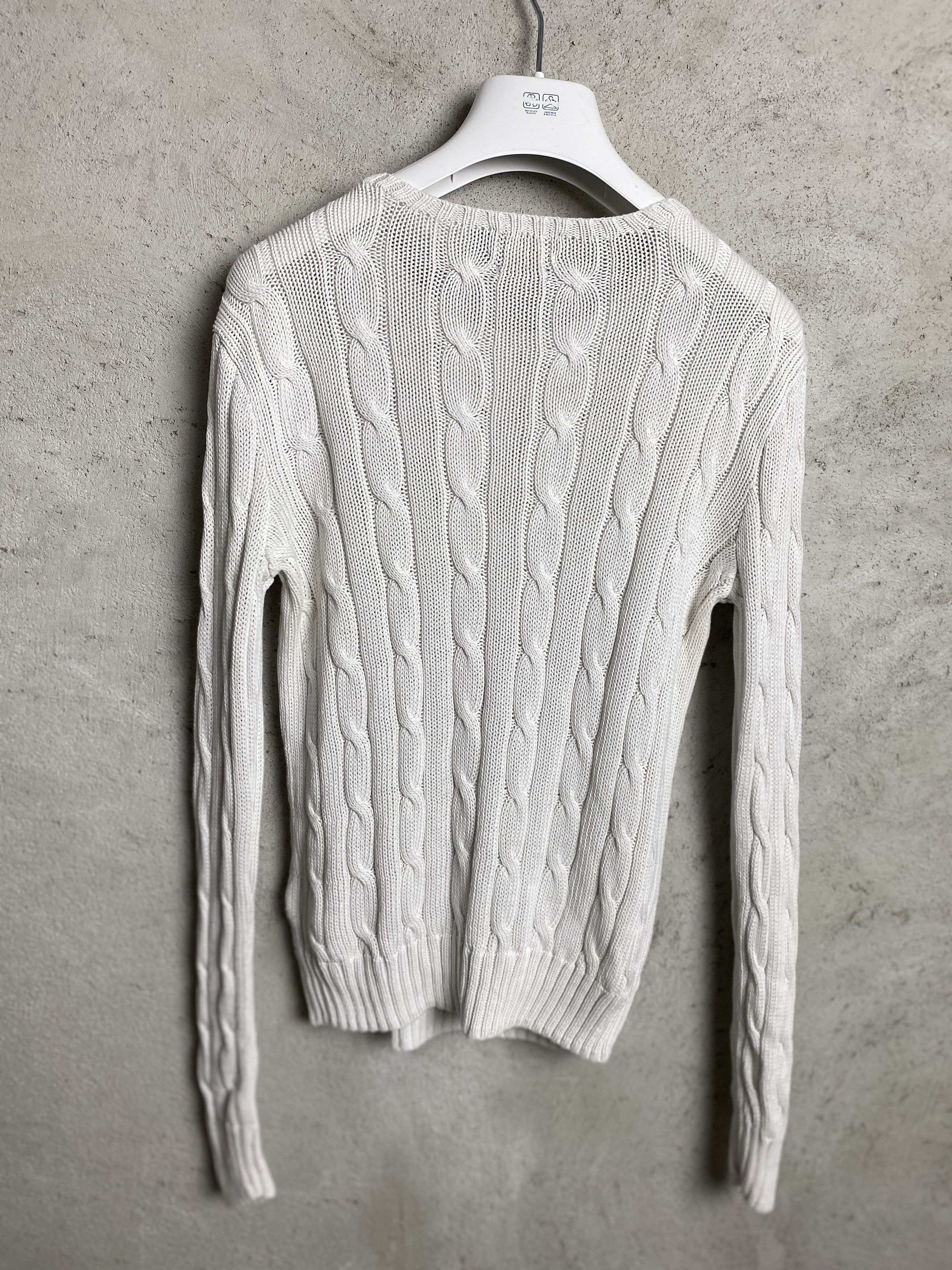 Polo Ralph Lauren Polo Ralph Lauren cable knit sweater knitwear oldmoney Size S / US 4 / IT 40 - 6 Thumbnail