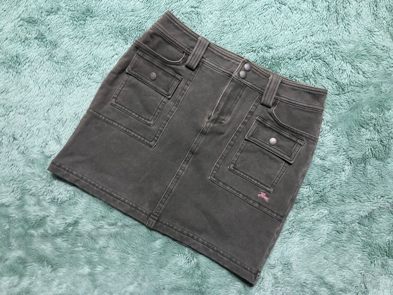 Burberry Burberry Blue Label Mini Skirt Bushpants Design Size 30" / US 8 / IT 44 - 1 Thumbnail