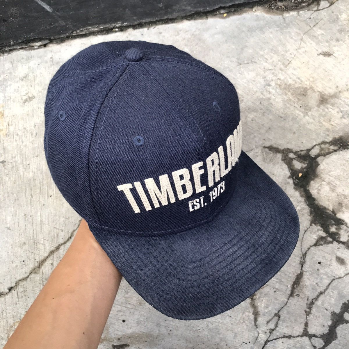 Timberland Timberland snapback hat with corduroy brim Size ONE SIZE - 6 Thumbnail