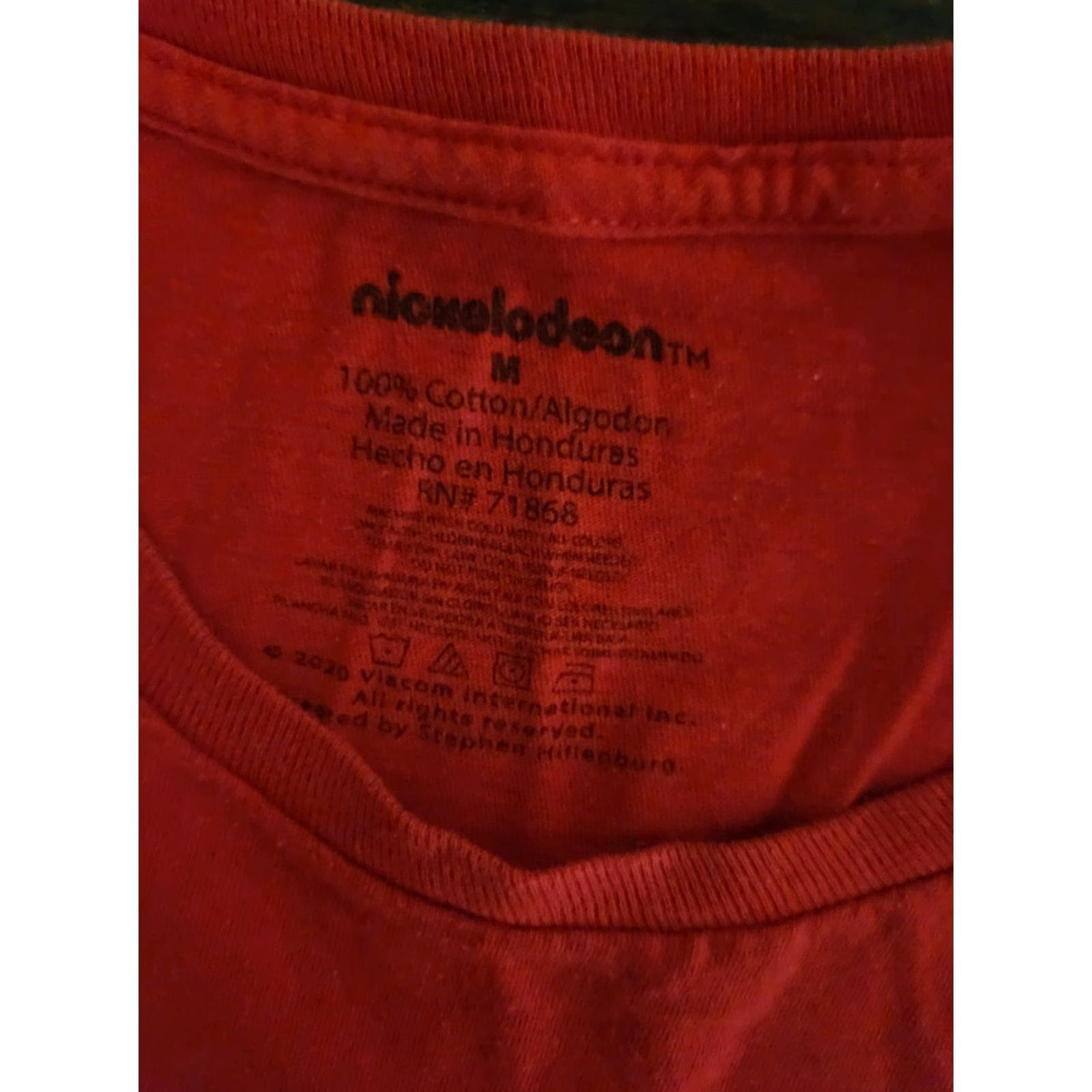 Nickelodeon Krusty Krab Pizza SpongeBob SquarePants Nickelodeon Red T-Shirt Men's M Size US M / EU 48-50 / 2 - 3 Thumbnail