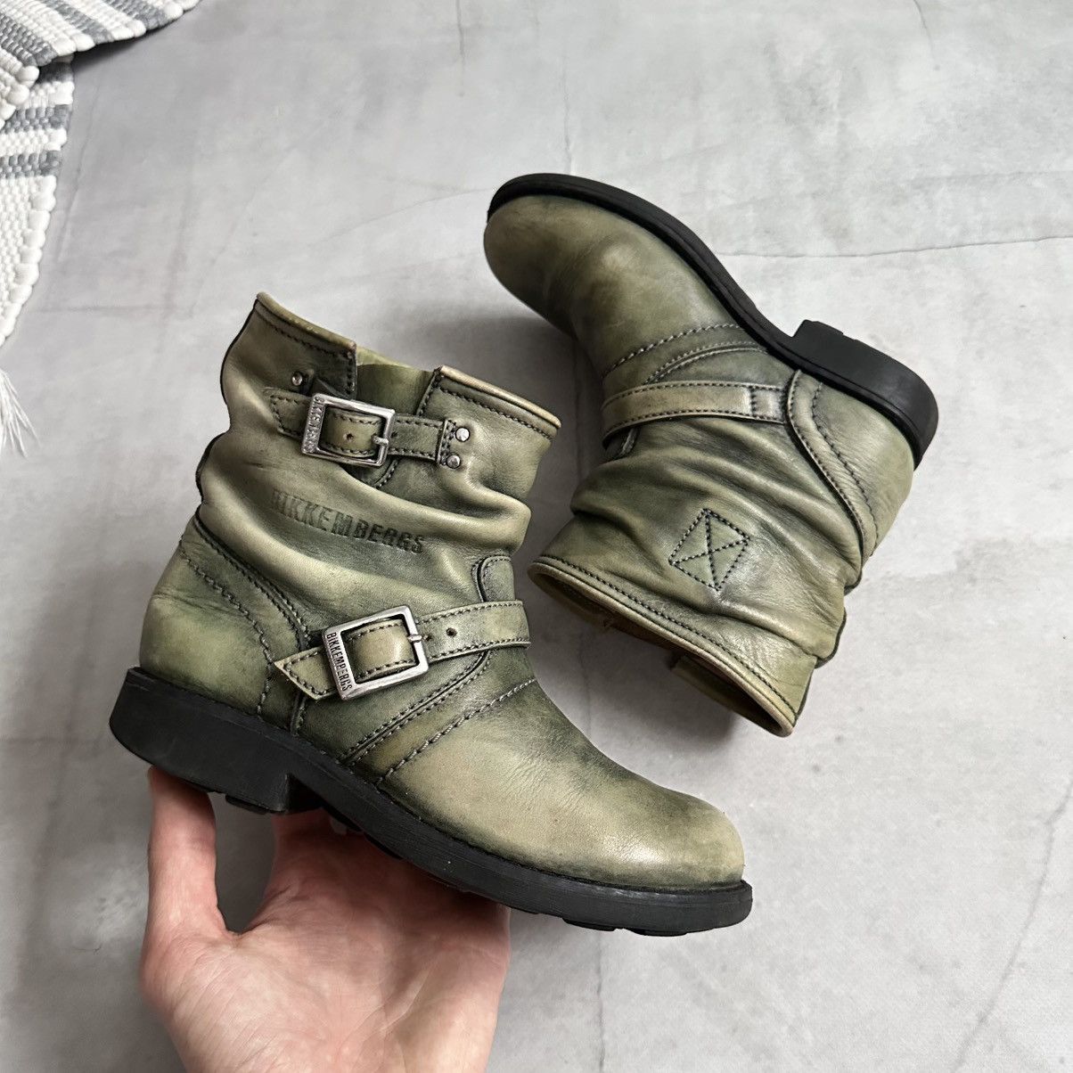 Dirk Bikkembergs 00s Dirk Bikkembergs Engineer Biker Boots AS 98 Vibe Size US 4 / IT 34 - 7 Thumbnail