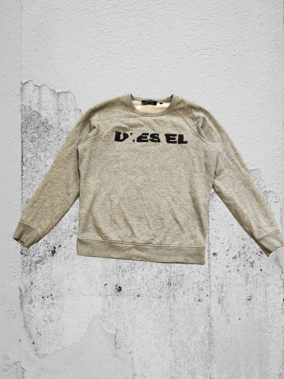 Diesel Vintage gray Sweaters big logo Diesel size M streetwear Size US M / EU 48-50 / 2 - 1 Thumbnail