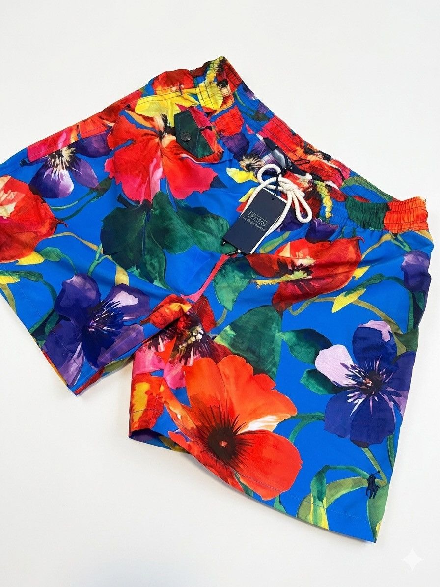 Ralph Lauren Polo Ralph Lauren Monaco Floral Swim Shorts LIMITED EDITION Size US 31 - 1 Thumbnail