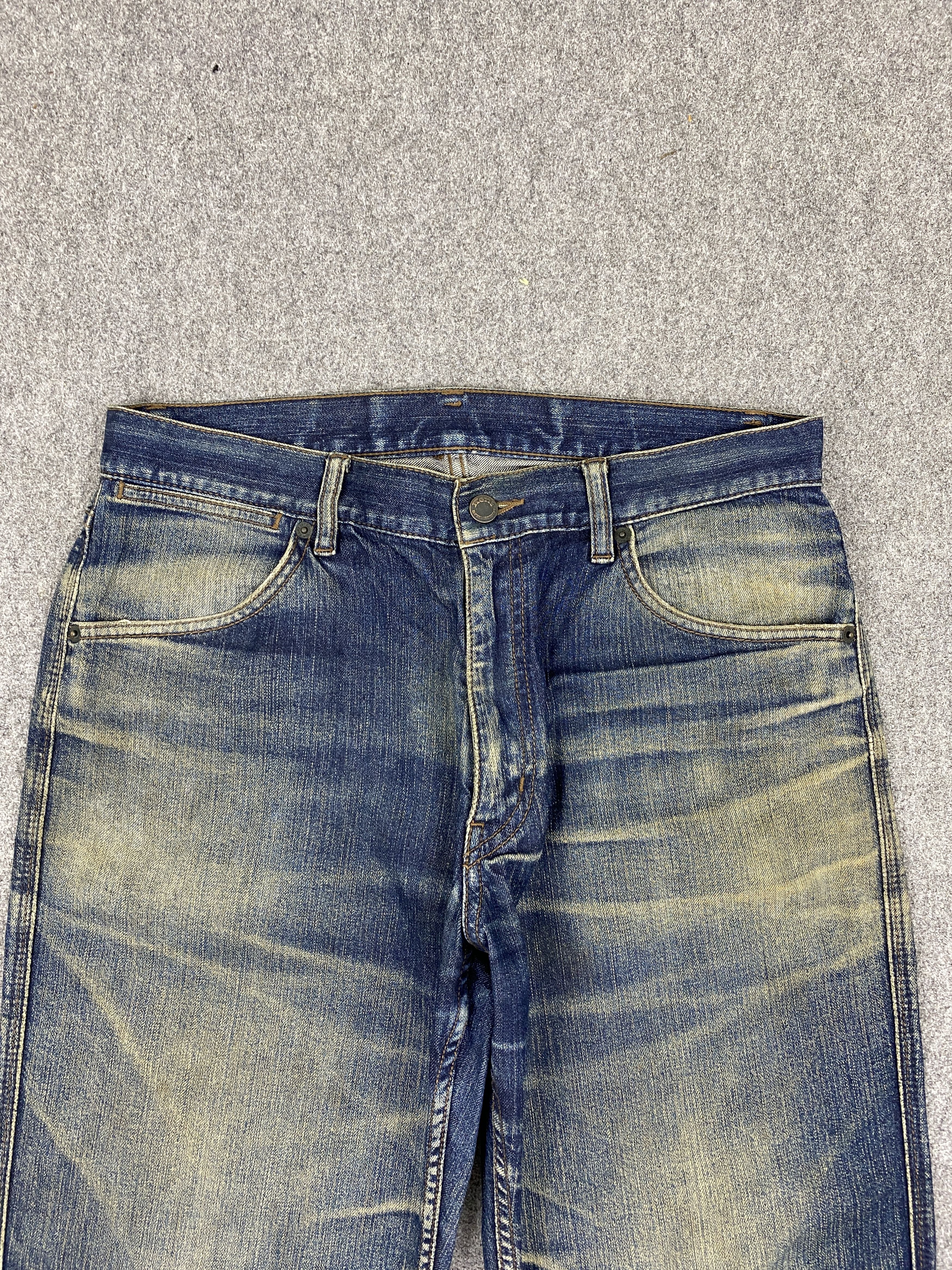 Japanese Brand Vintage Kent Jeans Distressed Japanese Denim DJ0008Z Size US 32 / EU 48 - 2 Thumbnail