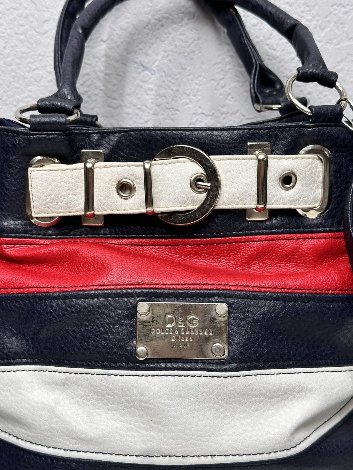 Dolce & Gabbana Vintage Leather Bag Dolce Gabbana D&G military USA JAPANESE Size ONE SIZE - 6 Thumbnail