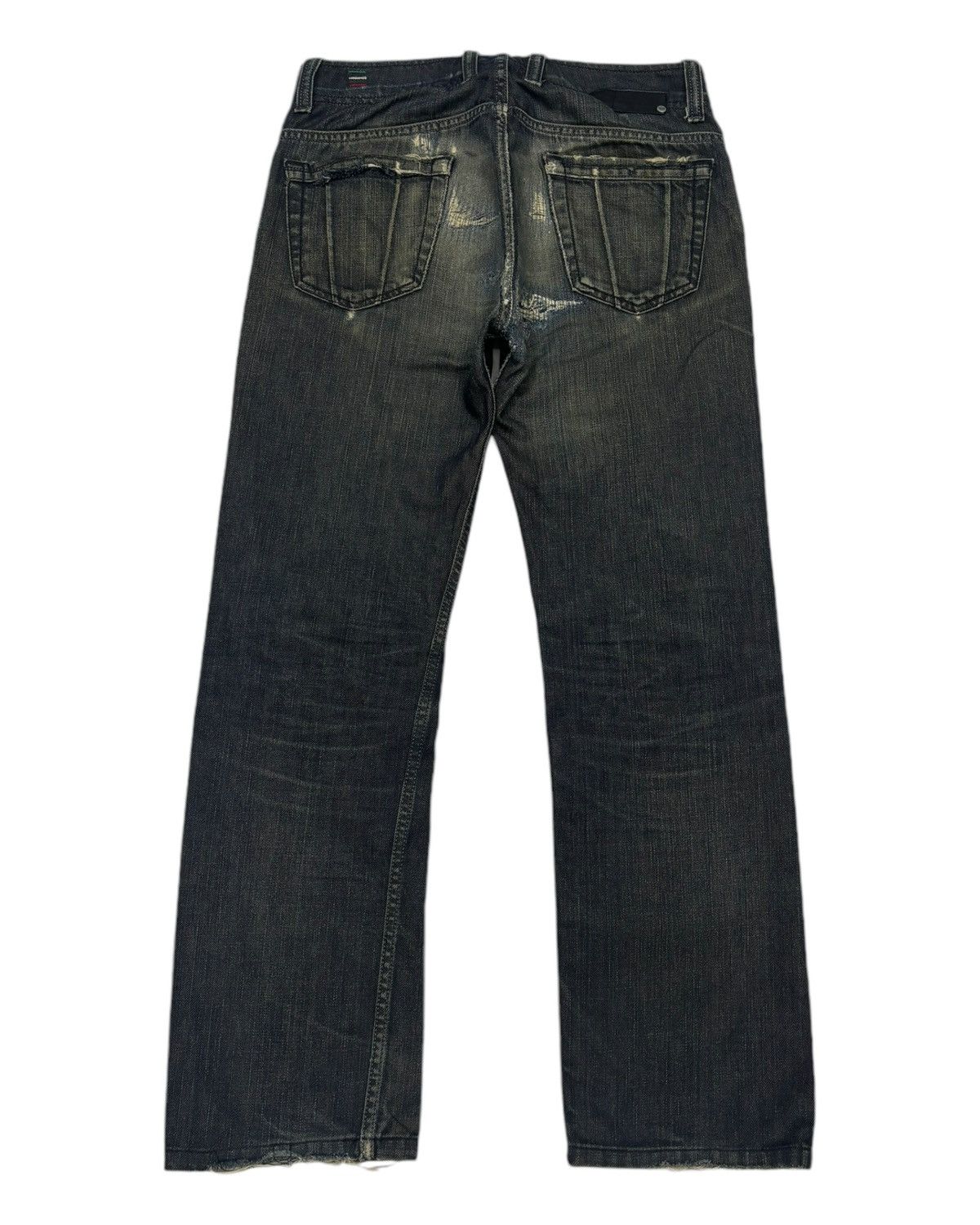 Diesel Vintage Diesel Distressed Repaired Denim Jeans Size US 30 / EU 46 - 8 Thumbnail