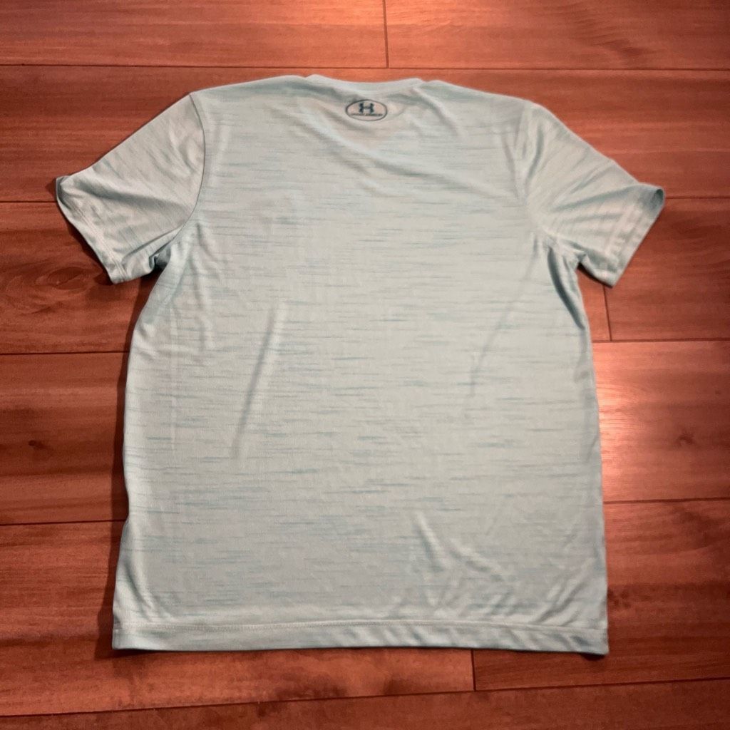 Under Armour Under Armour Blue Athletic Workout Shirt Women Medium Bin J- Size M / US 6-8 / IT 42-44 - 4 Thumbnail