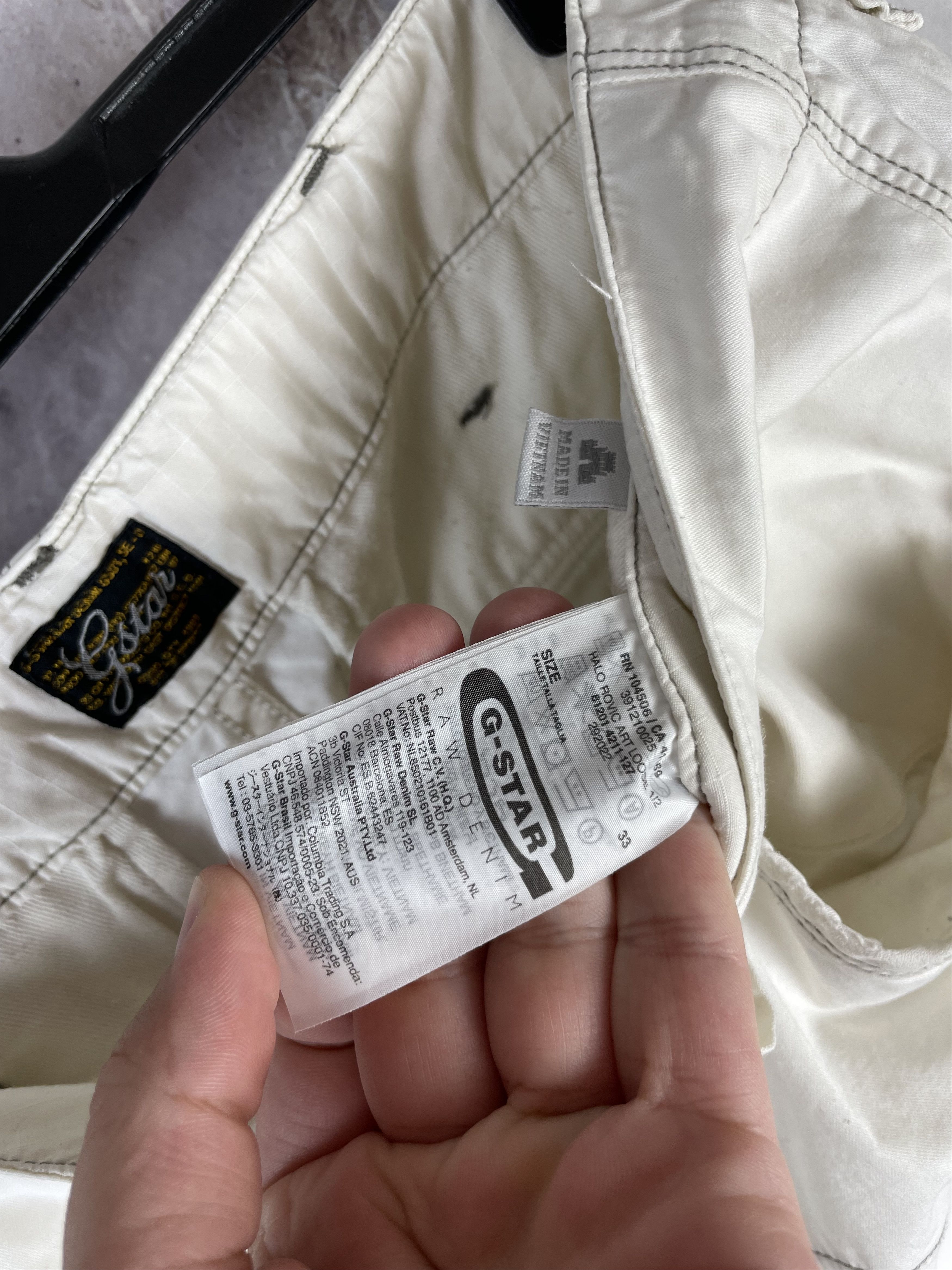 G-Star Vintage G-Star Cargo Shorts Size US 33 - 6 Thumbnail