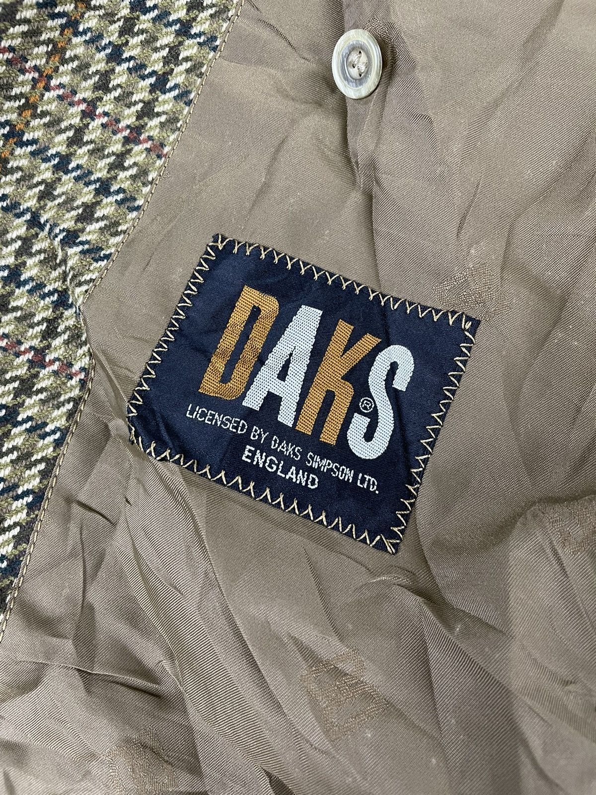 DAKS × Vintage VINTAGE DAKS LONDON Wool Blazer Size US M / EU 48-50 / 2 - 4 Thumbnail
