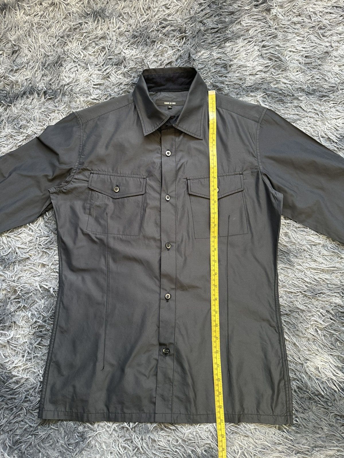 Comme des Garcons 08/09 AW Comme Ca Men glossy nylon shirt Size US M / EU 48-50 / 2 - 12 Thumbnail