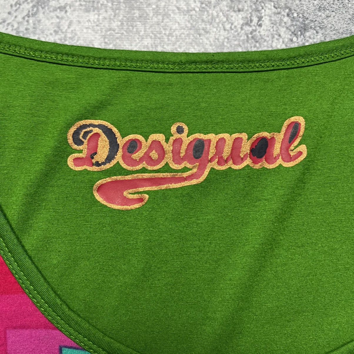 Desigual × Vintage Vintage Desigual Floral Longsleeve Avant-Garde Y2K Size M / US 6-8 / IT 42-44 - 6 Thumbnail