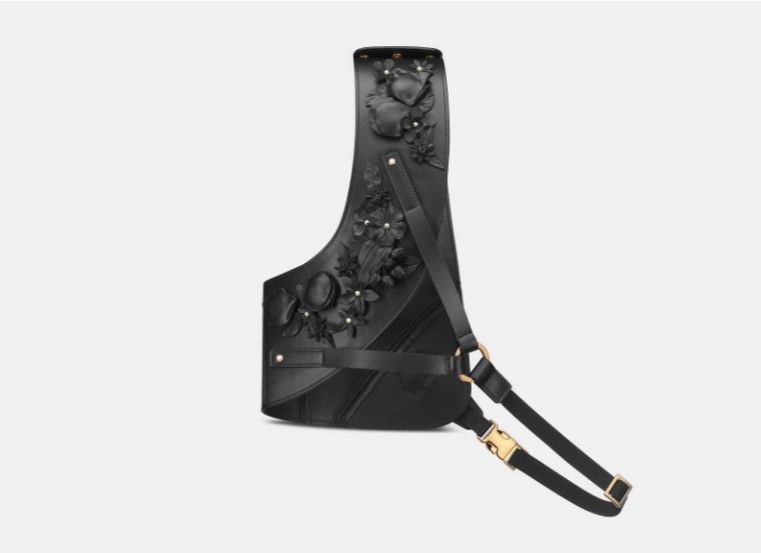 Dior o1w1db10425 B0457U Size: OS / Adjustable Plastron in Black Size ONE SIZE - 3 Thumbnail