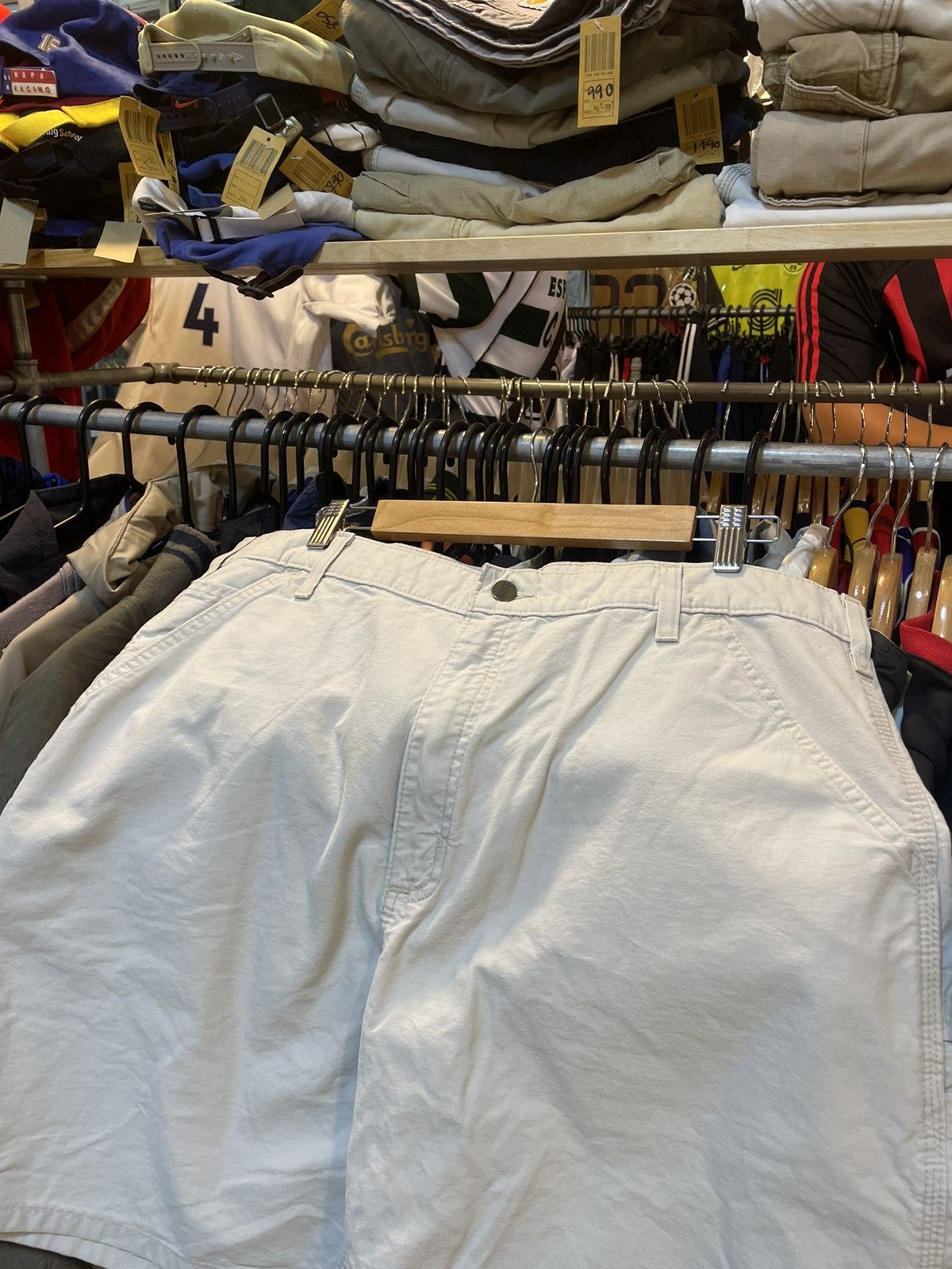Carhartt Vintage Carhartt Carpenter Shorts Size US 38 / EU 54 - 3 Thumbnail
