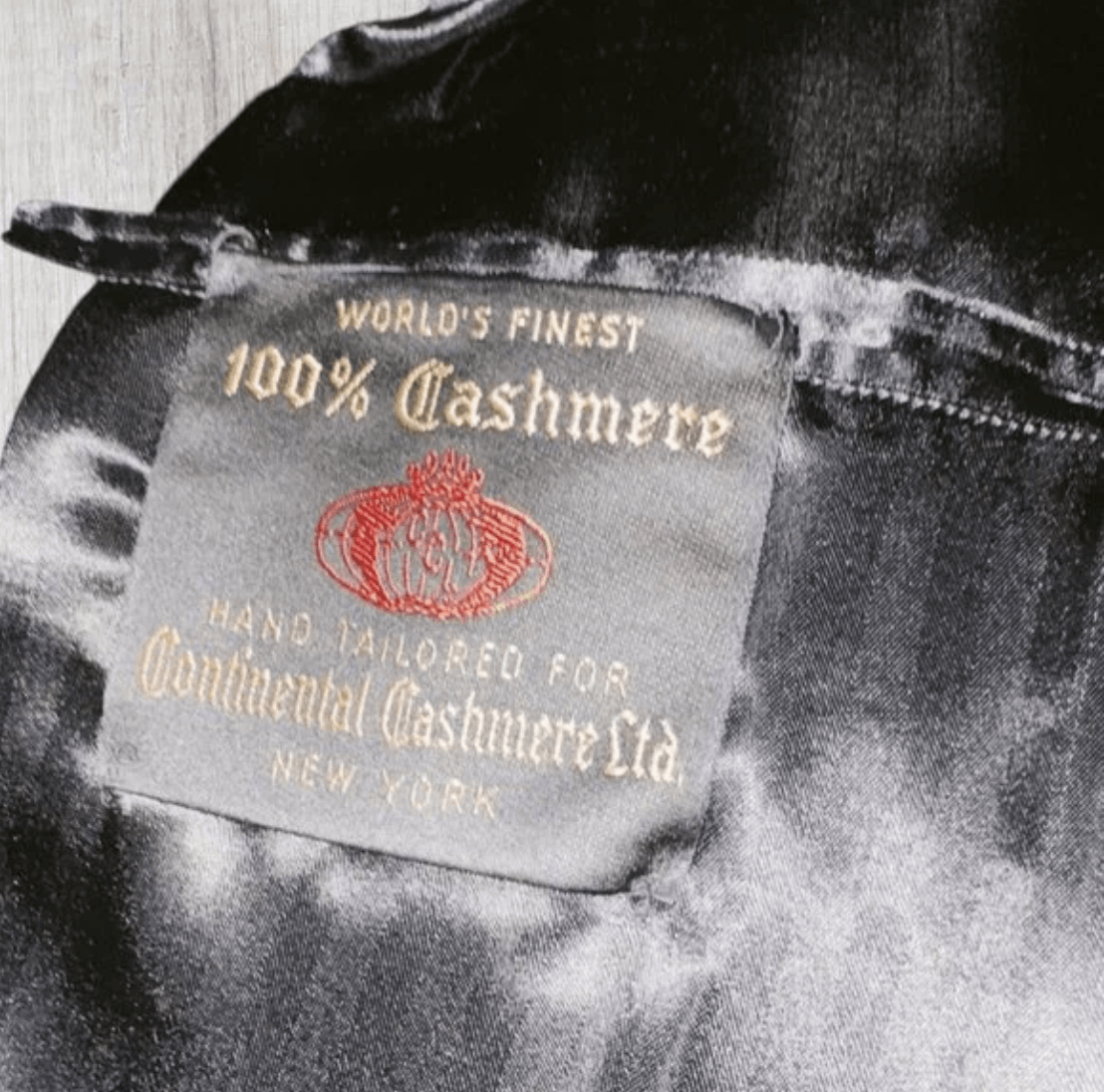 Other Vtg Continental Cashmere Mens 100% Cashmere Overcoat Black Size US XL / EU 56 / 4 - 2 Thumbnail