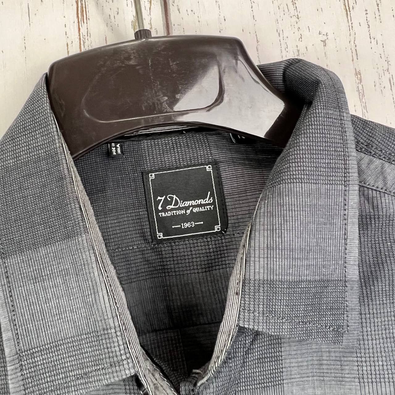 7Diamonds 7 Diamonds 1963 Medium Plaid Button Down Shirt Men Size US M / EU 48-50 / 2 - 8 Thumbnail