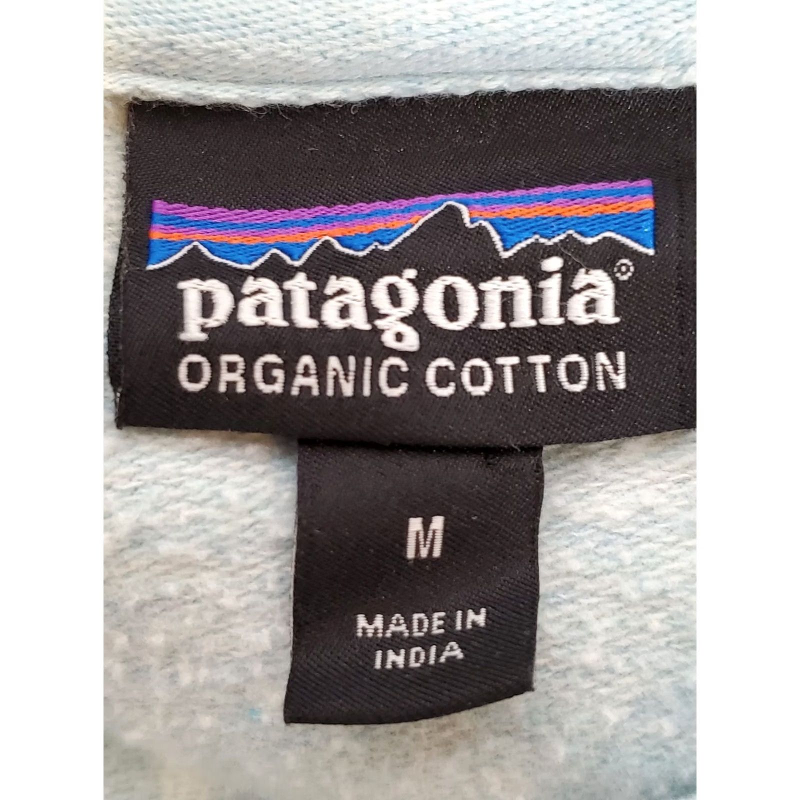 Patagonia Patagonia Sweatshirt Pullover Hoody Logo Heather Blue Women Size M Size M / US 6-8 / IT 42-44 - 5 Thumbnail