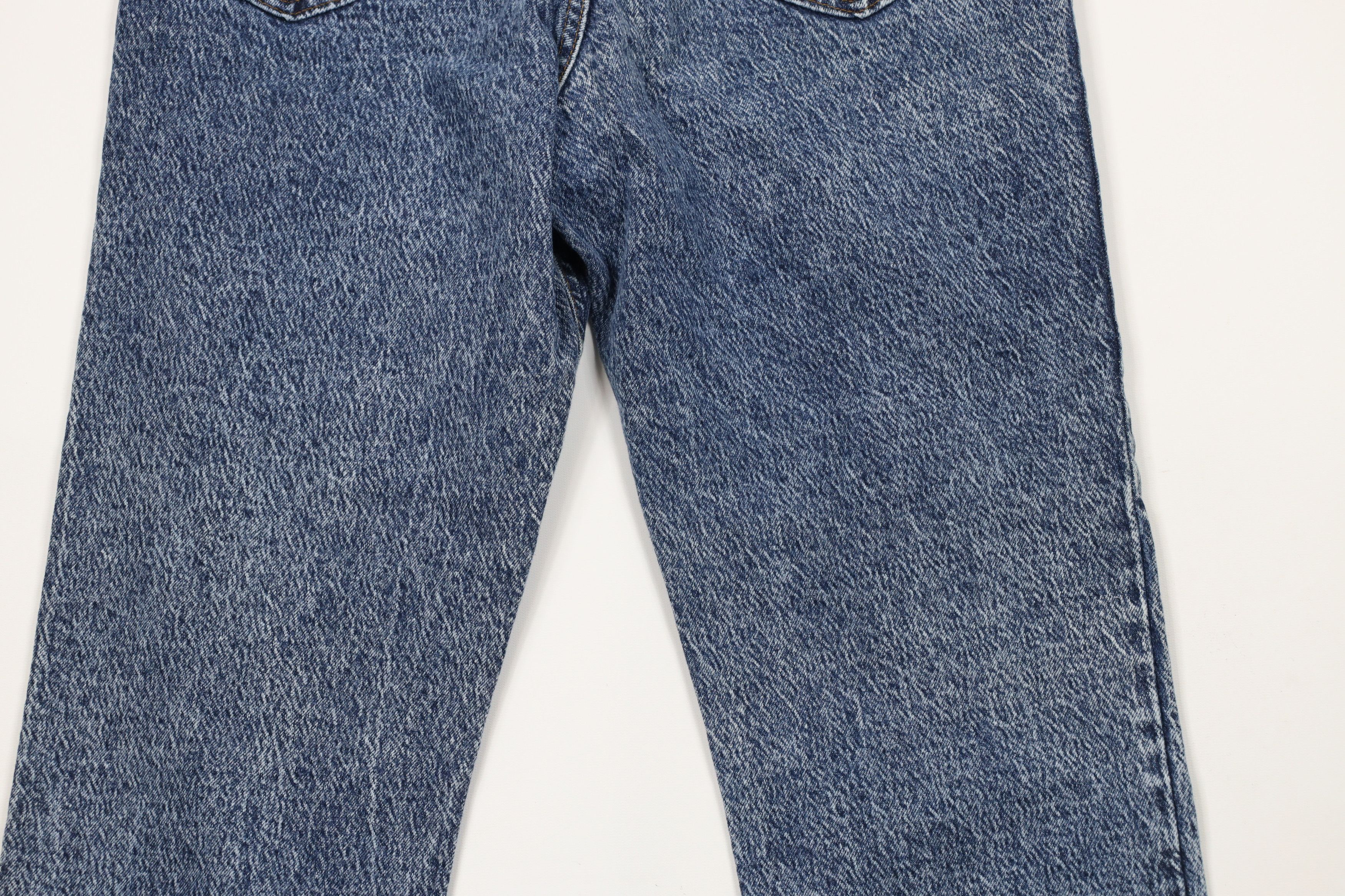 Lee × Vintage Vintage 90s Lee Acid Wash Straight Leg Denim Jeans Blue USA Size US 36 / EU 52 - 10 Thumbnail