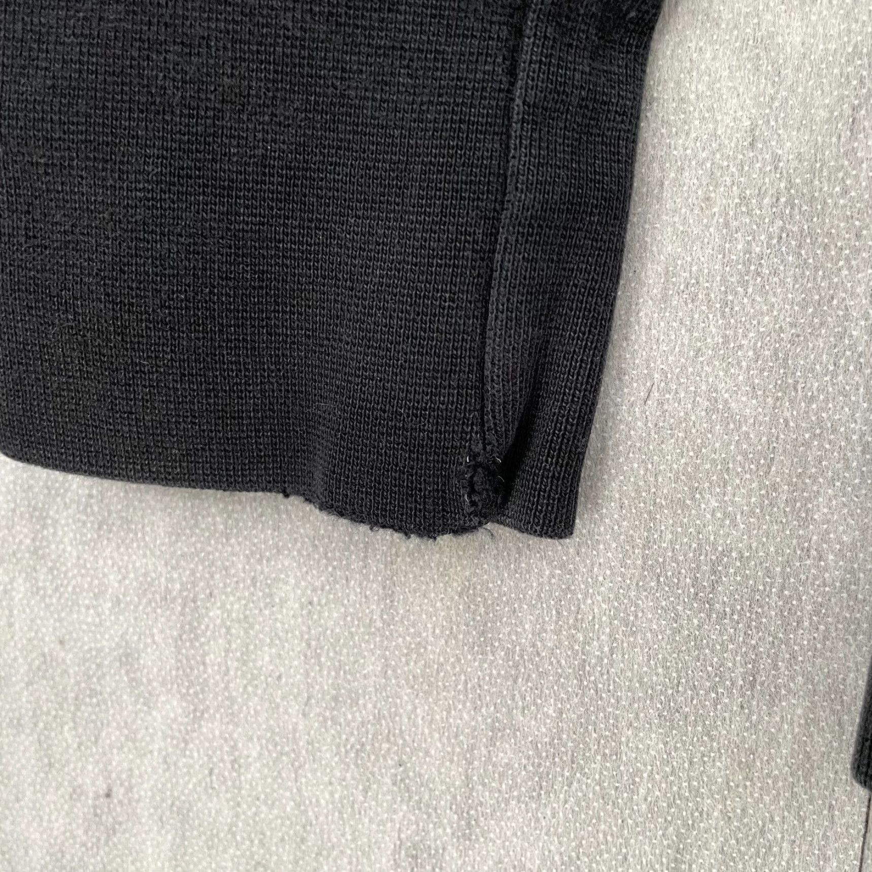 Vintage American Giant Hoodie Womens Medium Black Full Zip Heavyweight Pockets USA Made Size M / US 6-8 / IT 42-44 - 7 Thumbnail