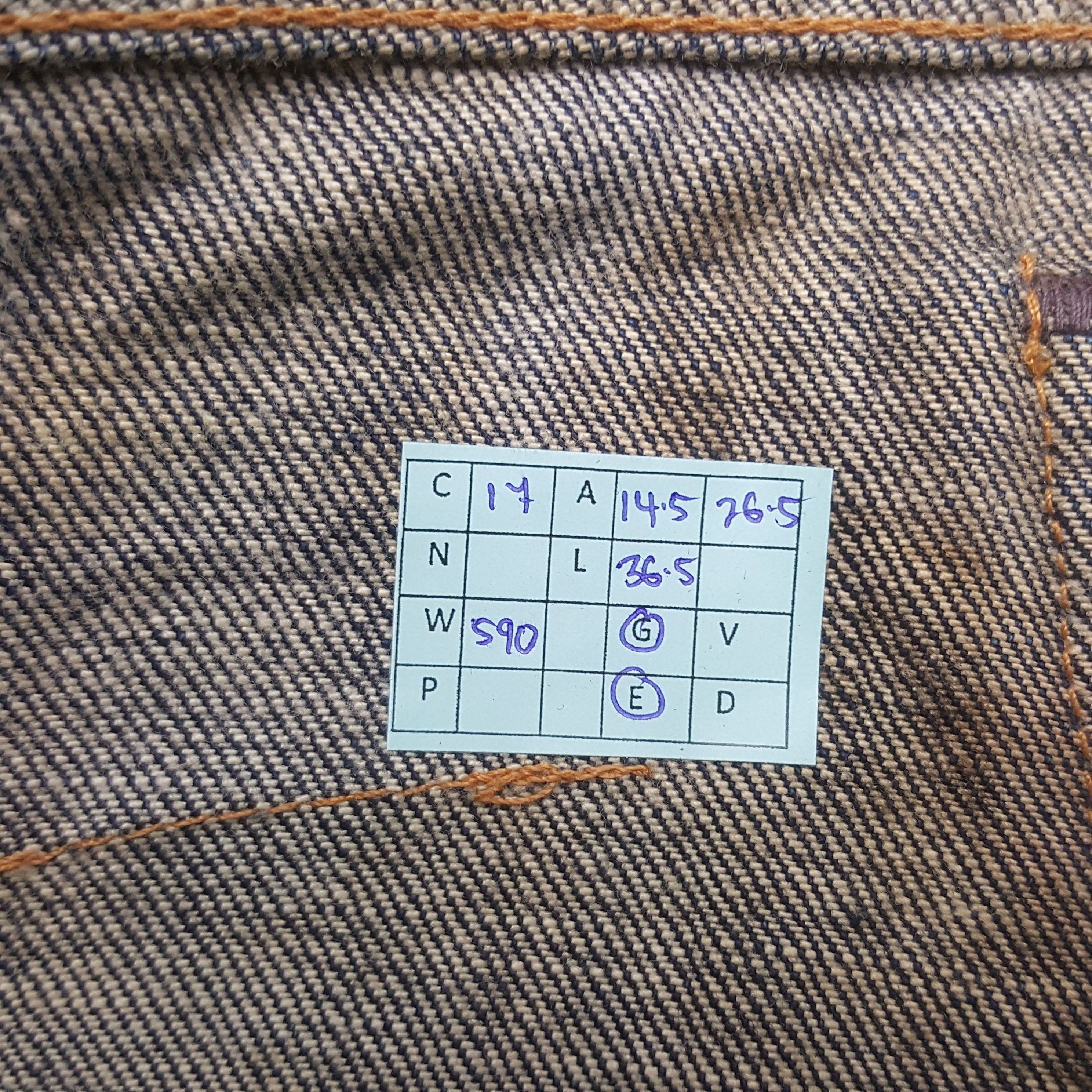 Denime Vintage Denime Japanese Denim Jeans Size US 29 - 13 Thumbnail