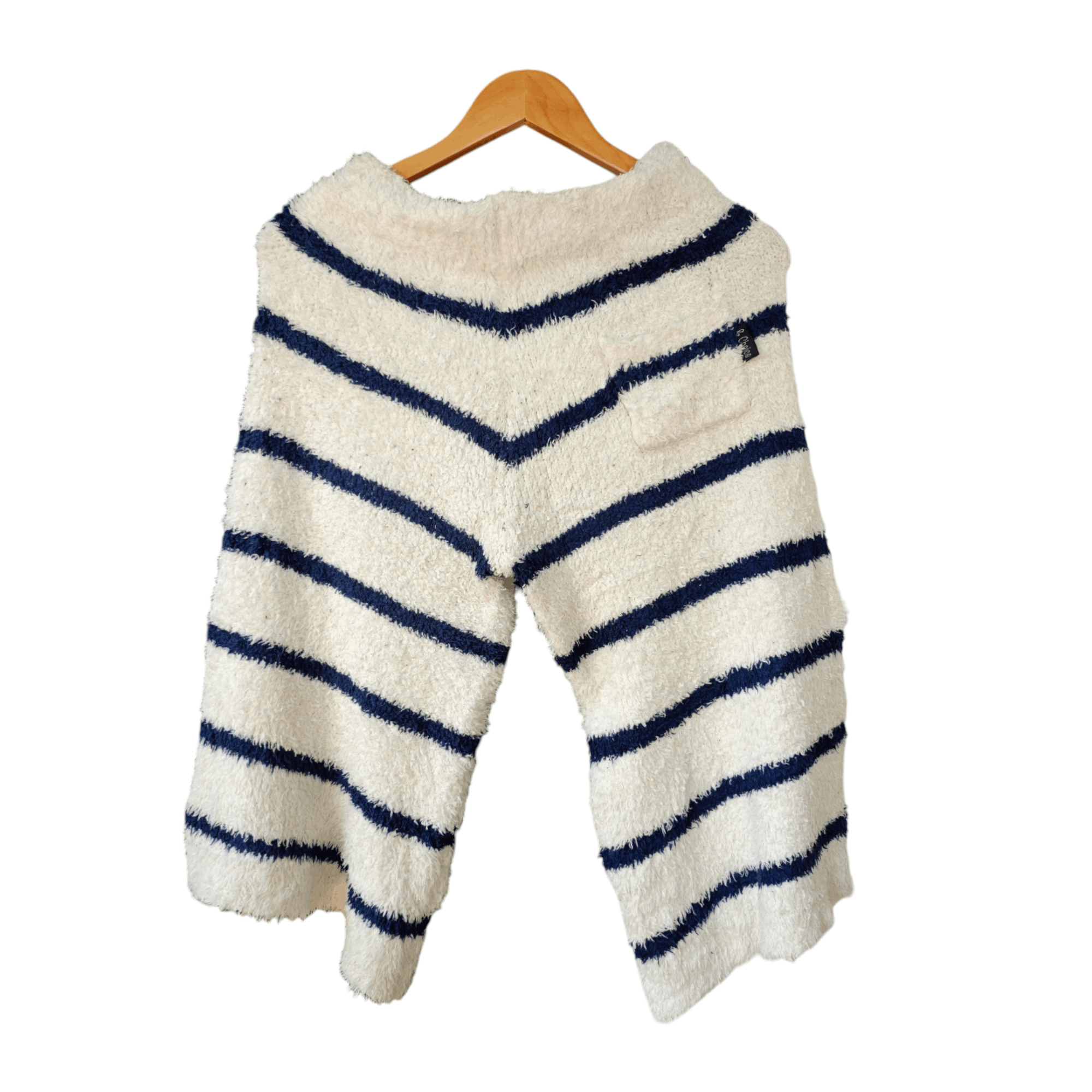 Japanese Brand × Vintage & Choice Stripe Cropped Classic Pant Vintage Streetwear Size US 38 / EU 54 - 2 Thumbnail
