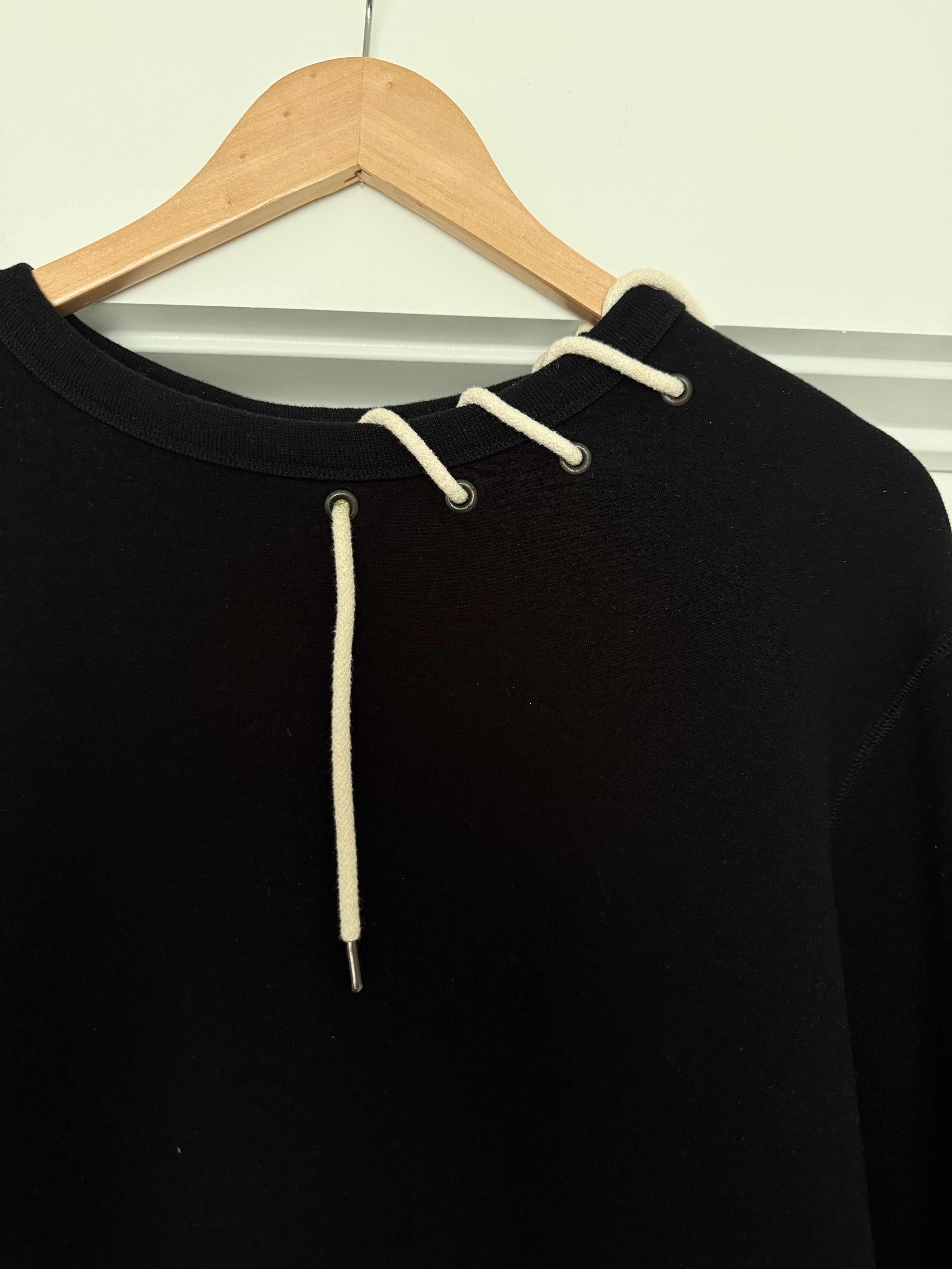 Craig Green Craig Green Black Lace Sweatshirt Size US M / EU 48-50 / 2 - 4 Thumbnail